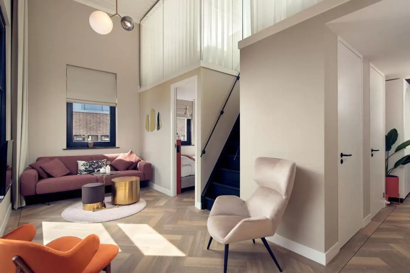 Living room, Seating Area in The Anthony Hotel