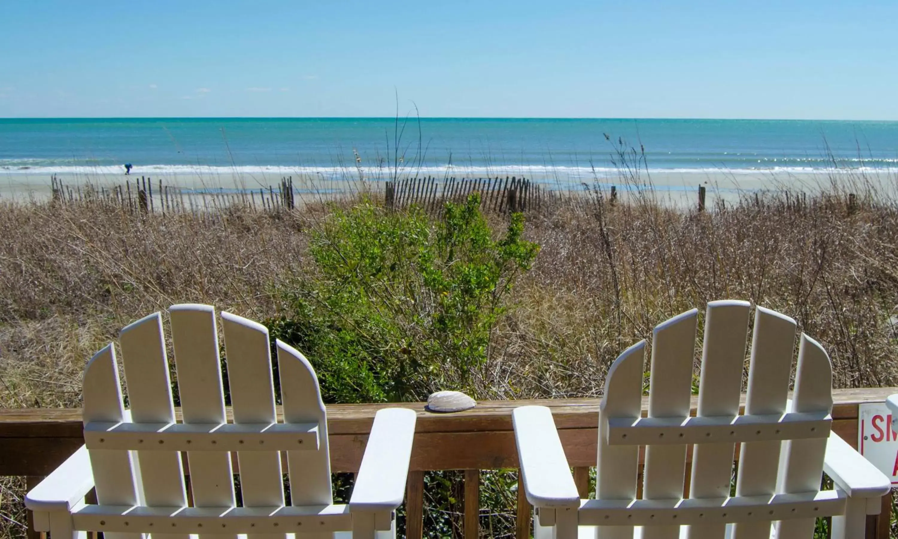 Patio in Beach Cove Resort