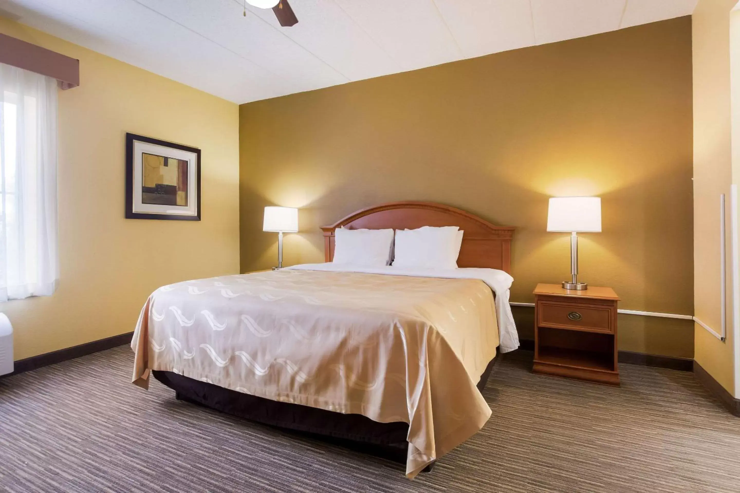 Bedroom, Bed in Quality Inn & Suites CVG Airport