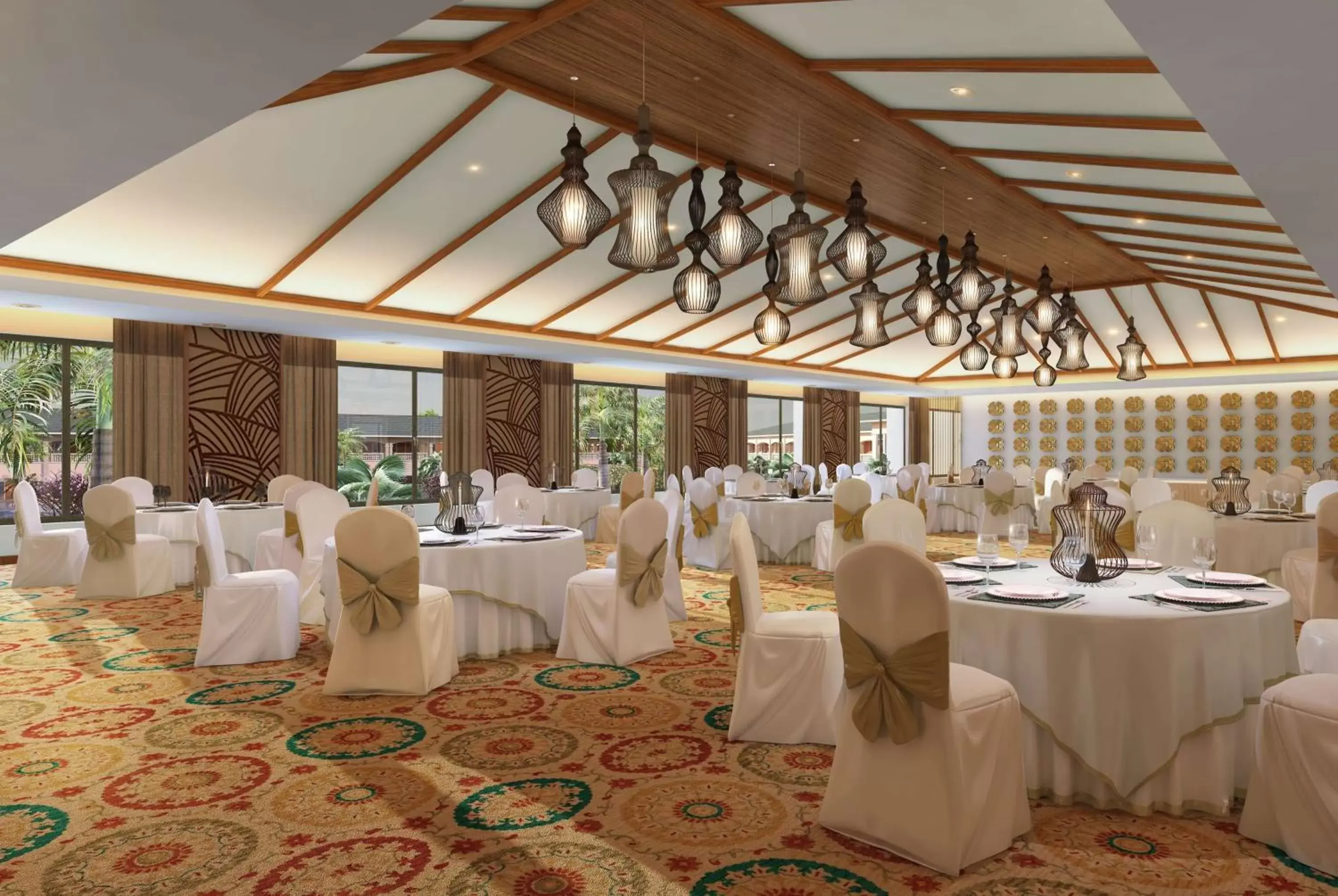 Banquet/Function facilities in Hawthorn Suites by Wyndham Dwarka