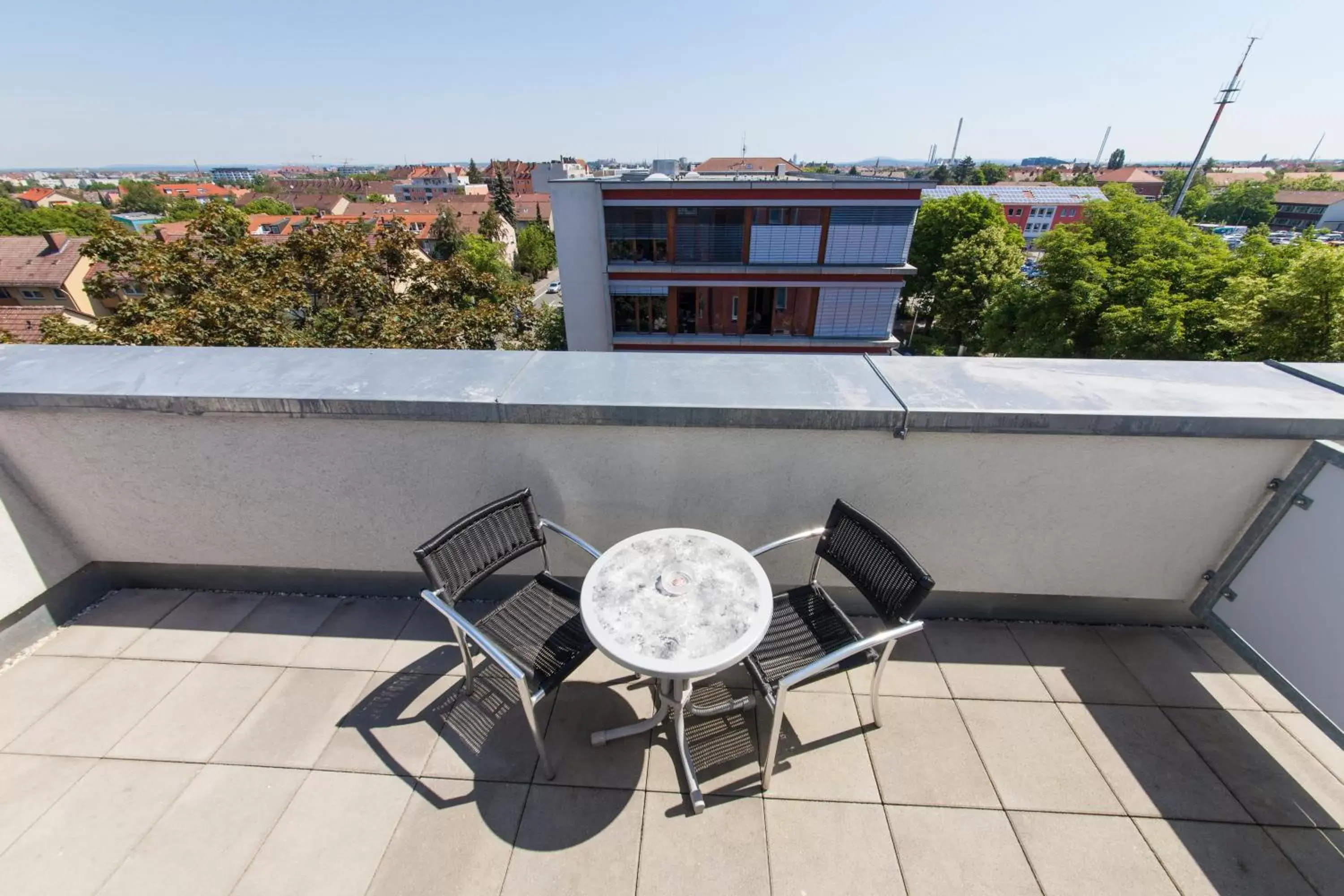 View (from property/room), Balcony/Terrace in Novina Hotel Tillypark