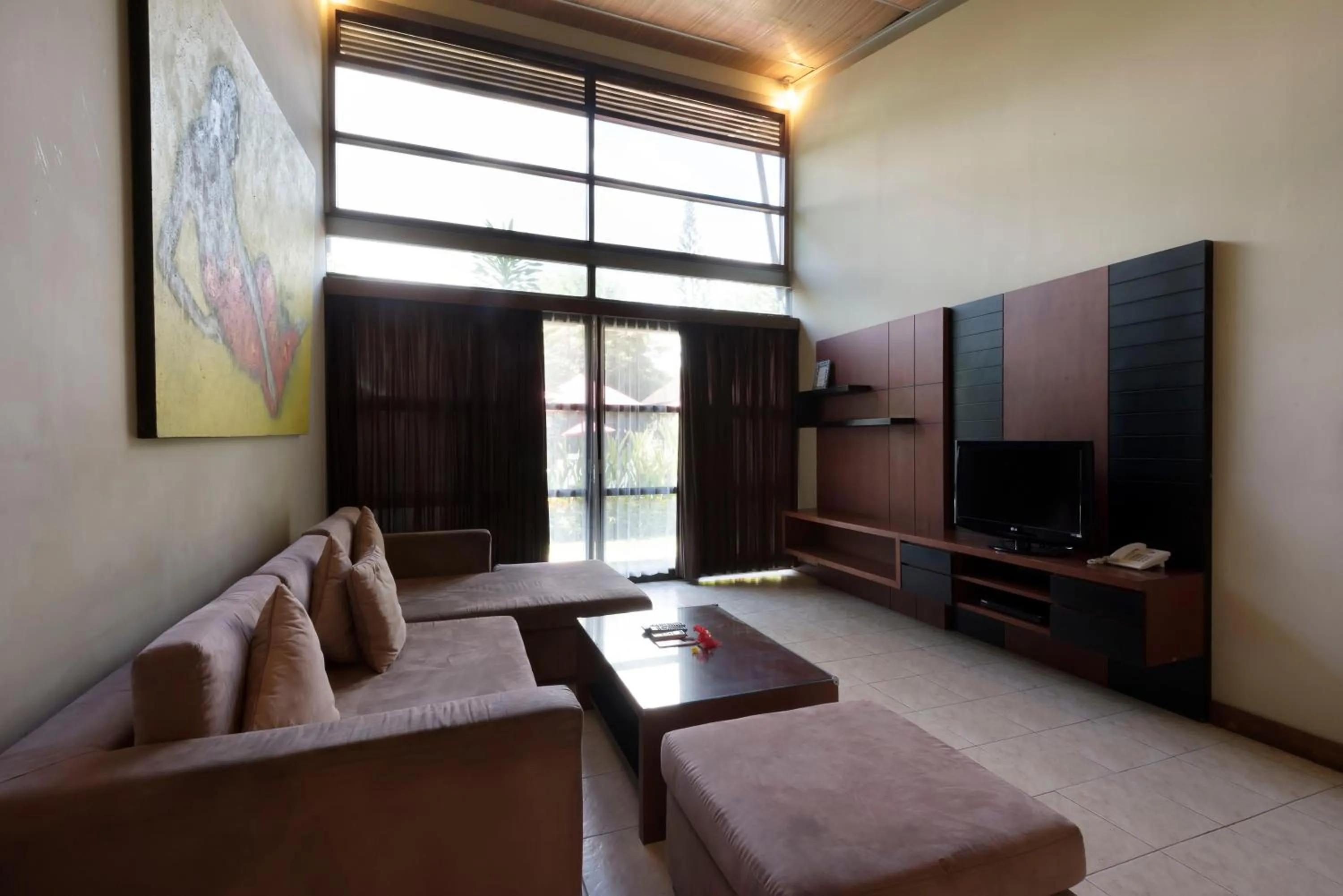 Living room in Villa Puri Ayu