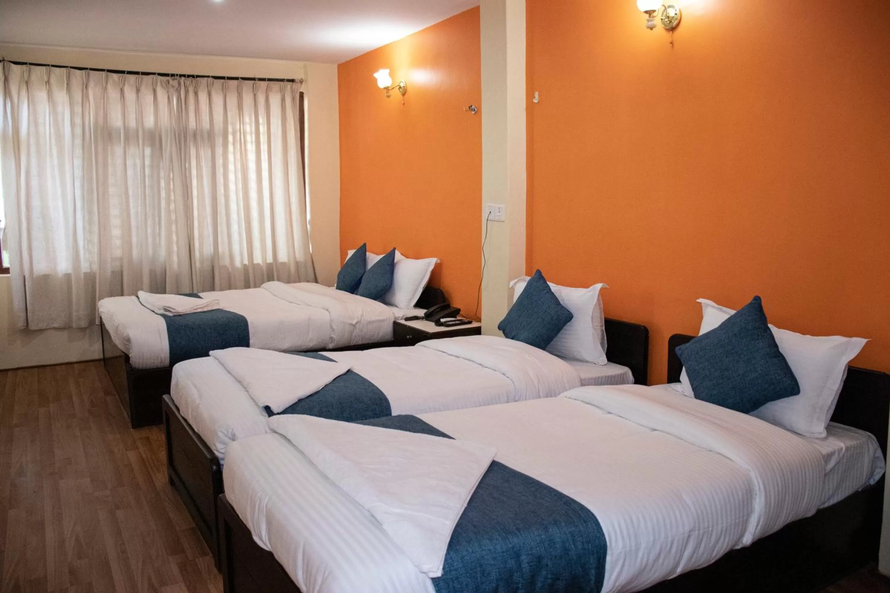 Bed in Hotel Green Horizon