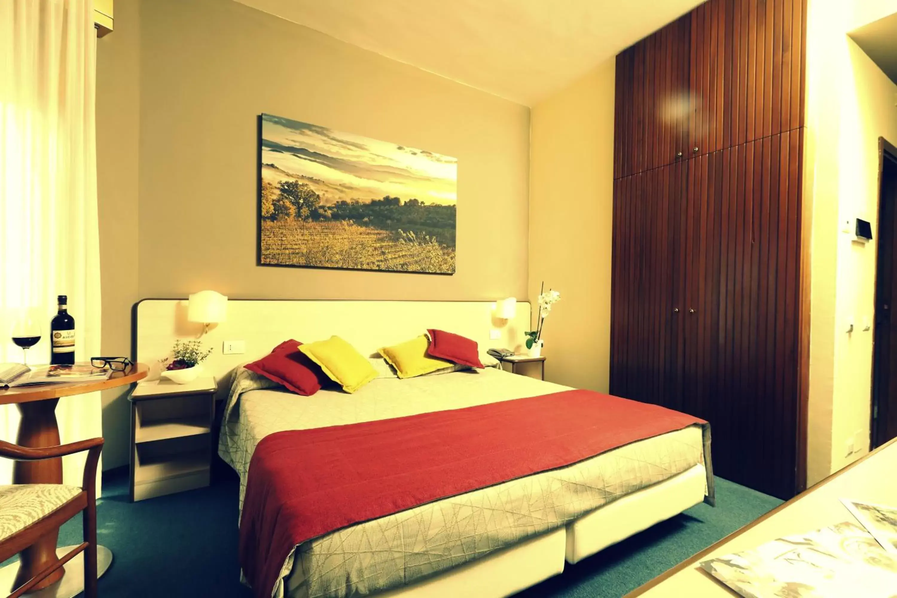 Bed in Hotel Ristorante Alcide