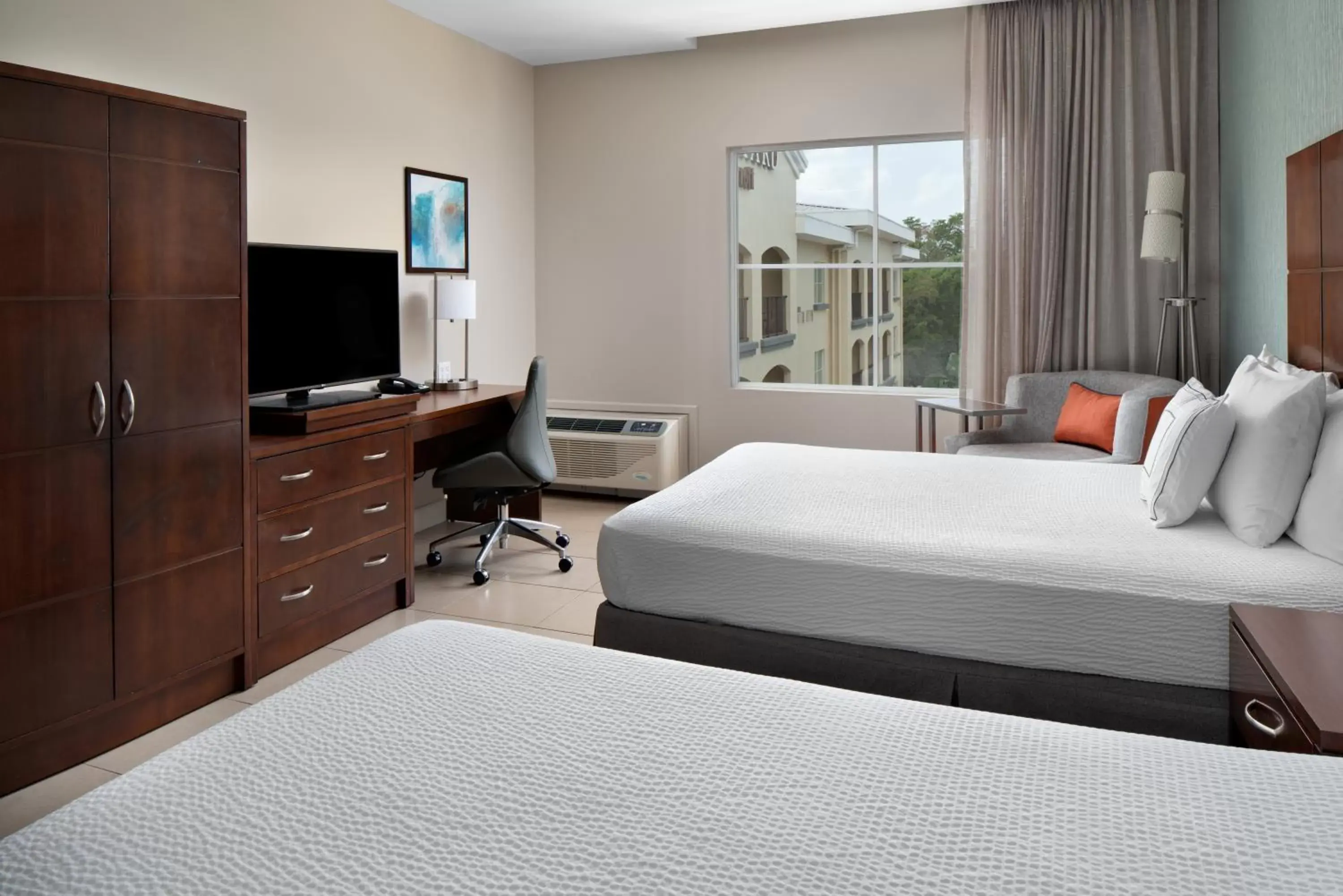 Bed in Courtyard by Marriott Bridgetown, Barbados