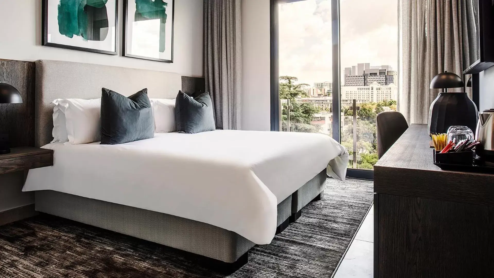 Bedroom, Bed in The Catalyst Apartment Hotel by NEWMARK