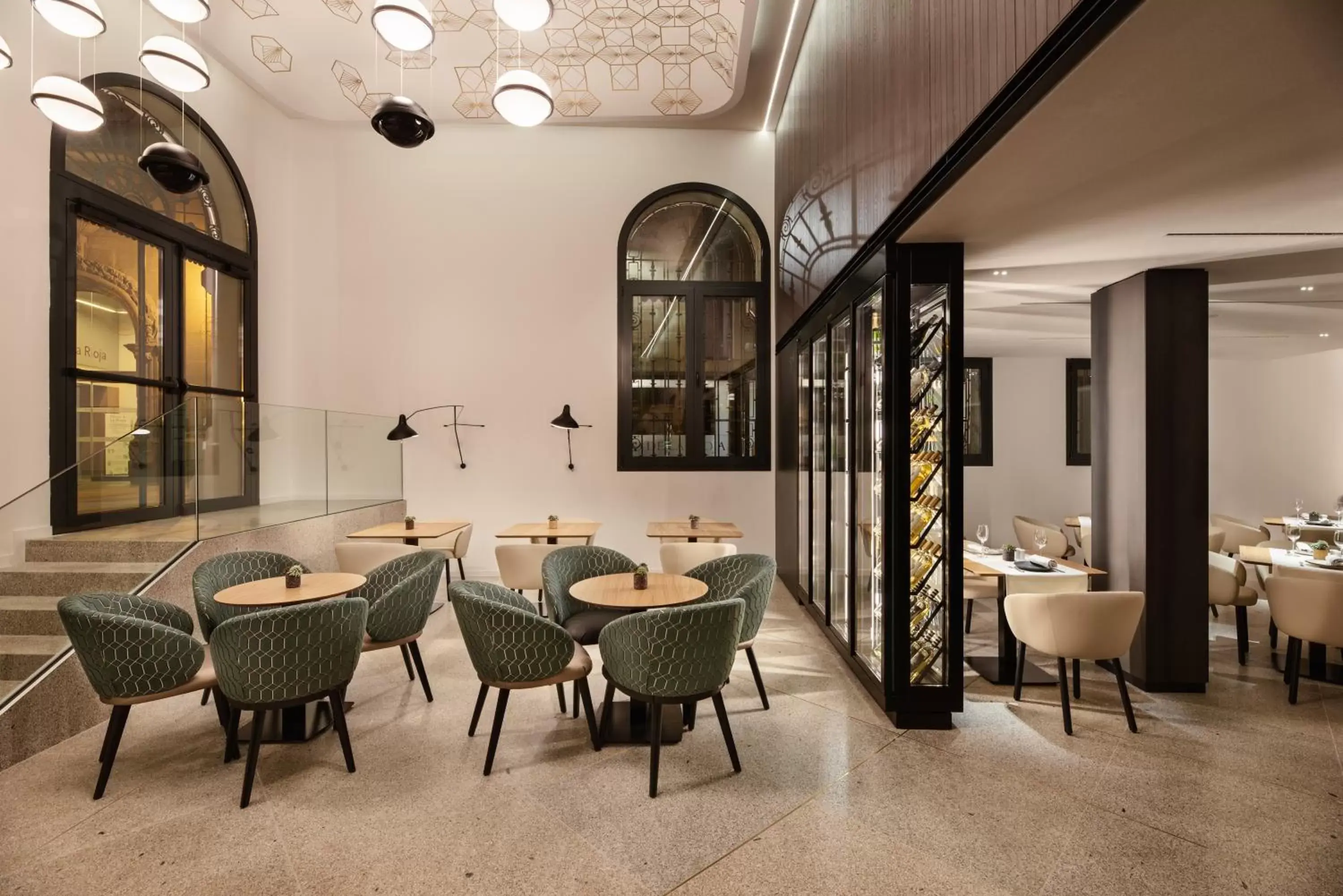 Lobby or reception, Restaurant/Places to Eat in Áurea Palacio de Correos by Eurostars Hotel Company