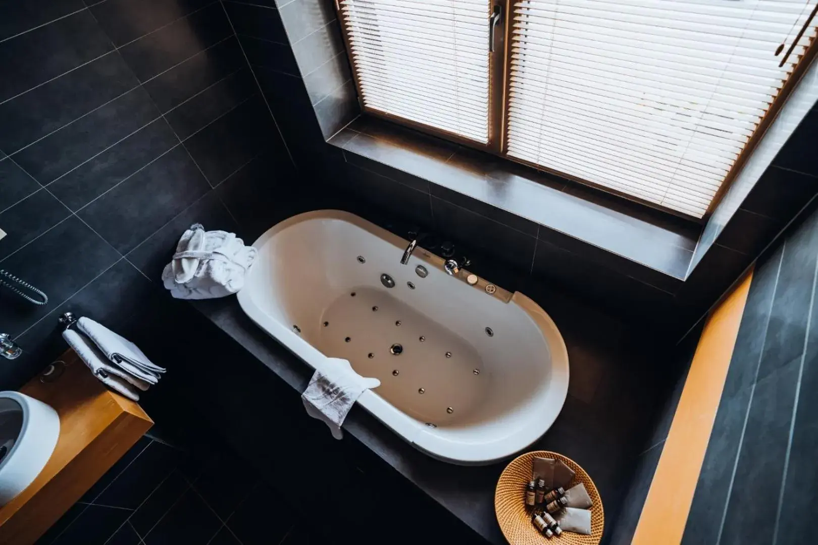 Bathroom in Gabija hotel & SPA