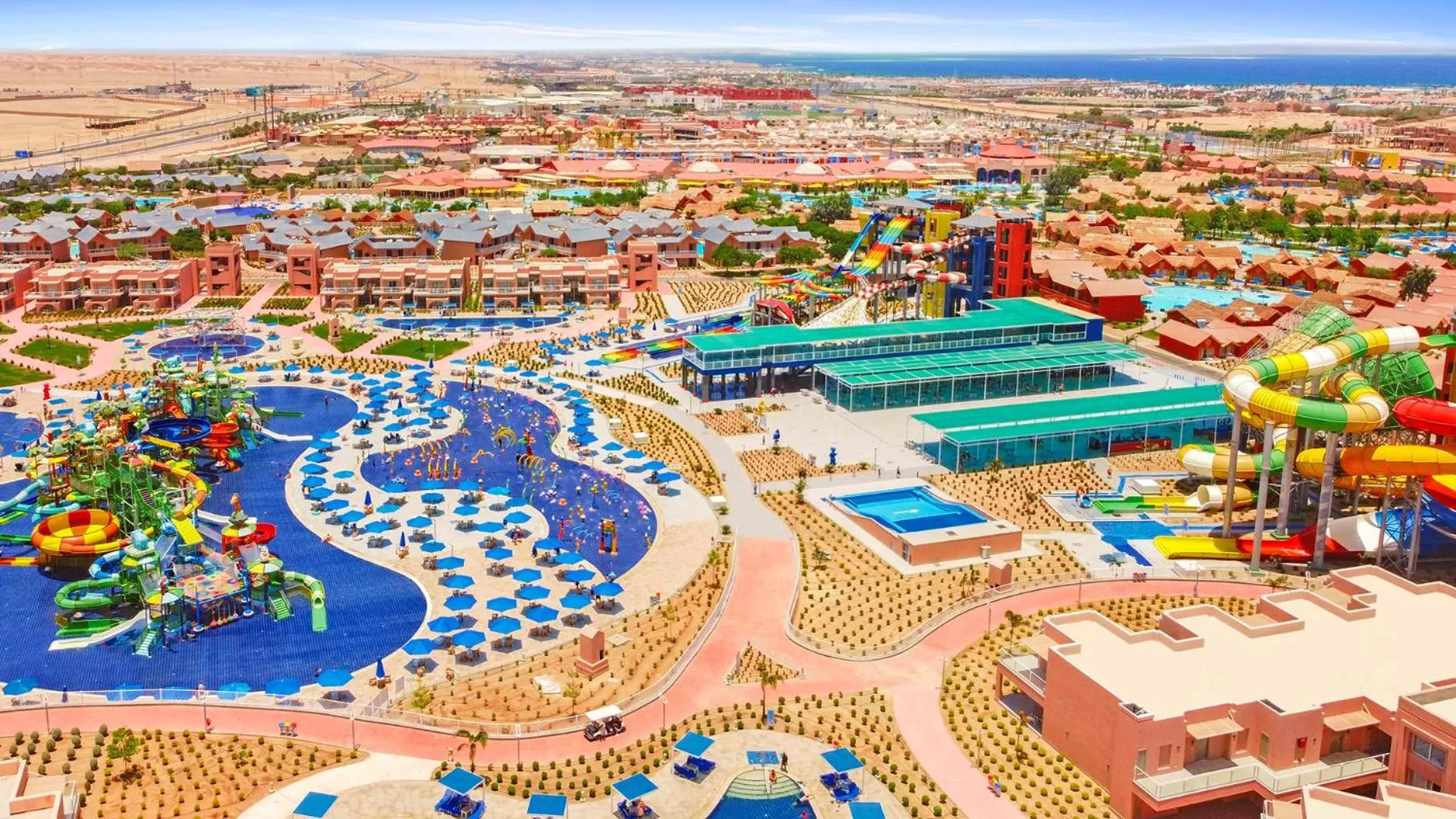 Aqua park in Pickalbatros Jungle Aqua Park - Neverland Hurghada