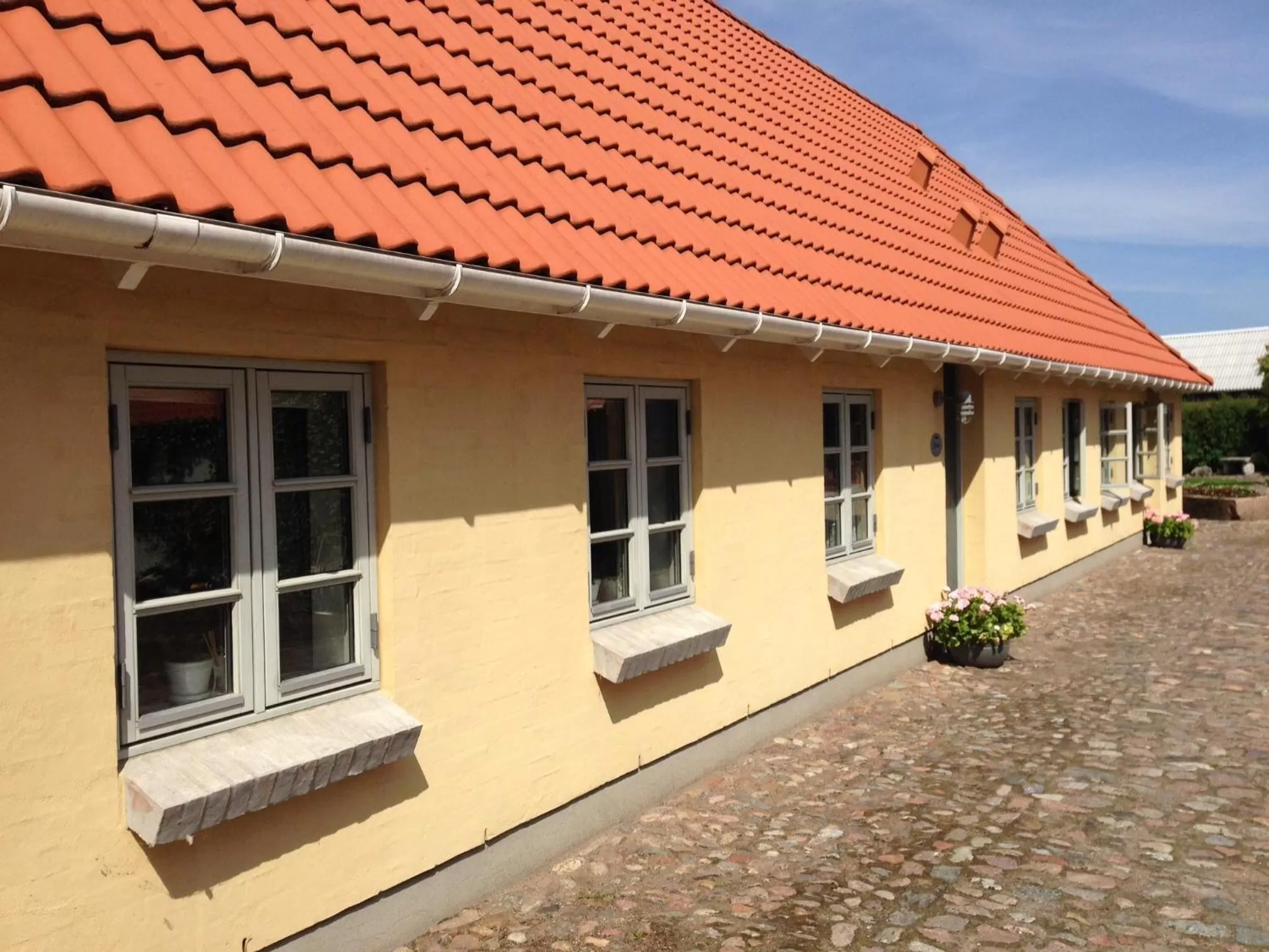Facade/entrance in Birkende Bed and Breakfast