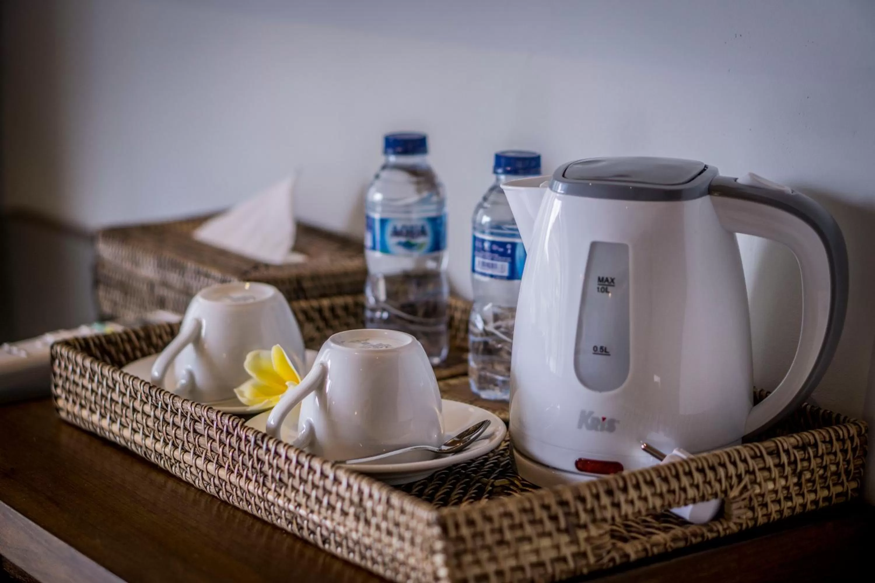 Coffee/tea facilities in Gerindem Cottages