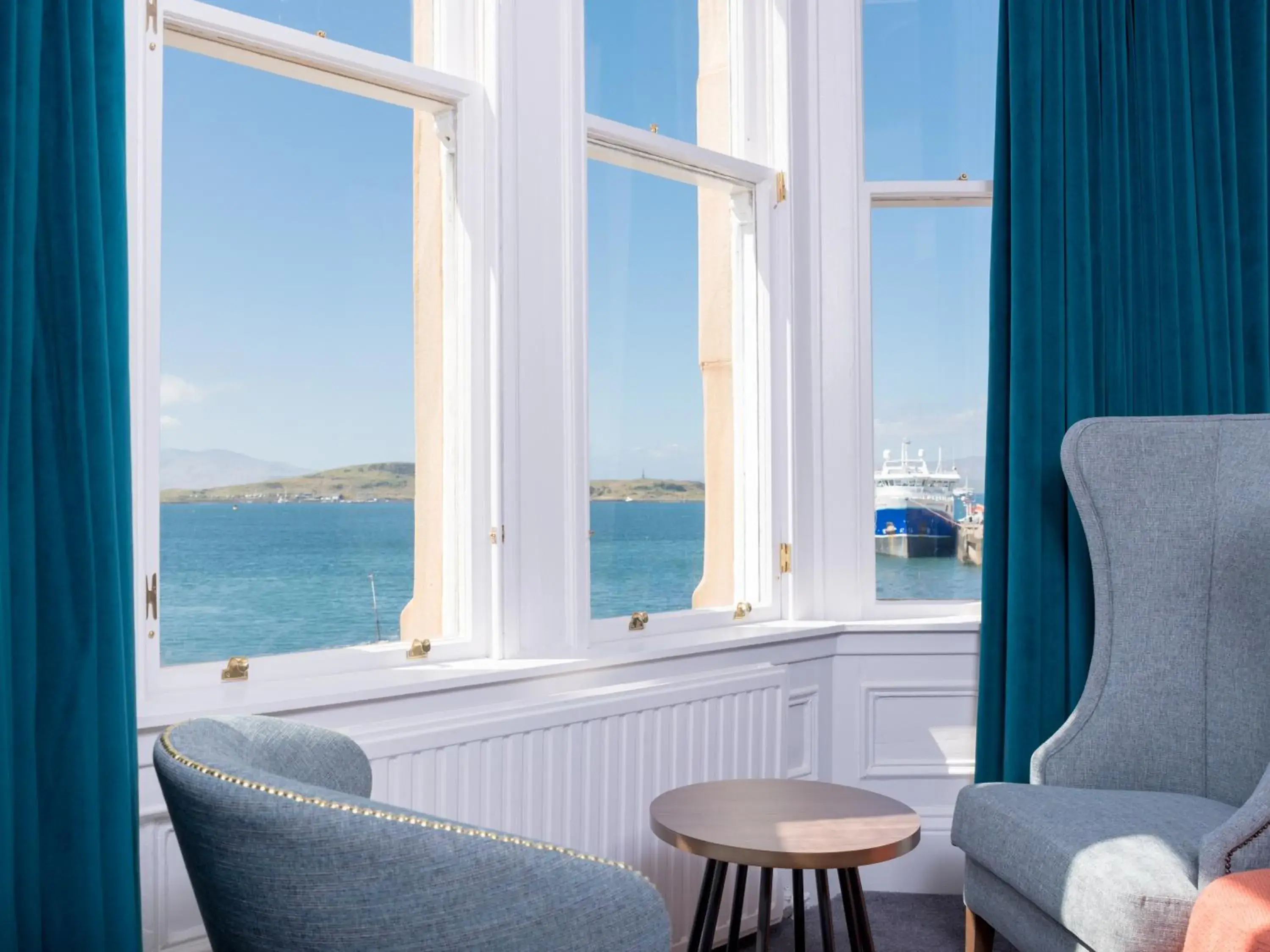Sea view in The Perle Oban Hotel & Spa