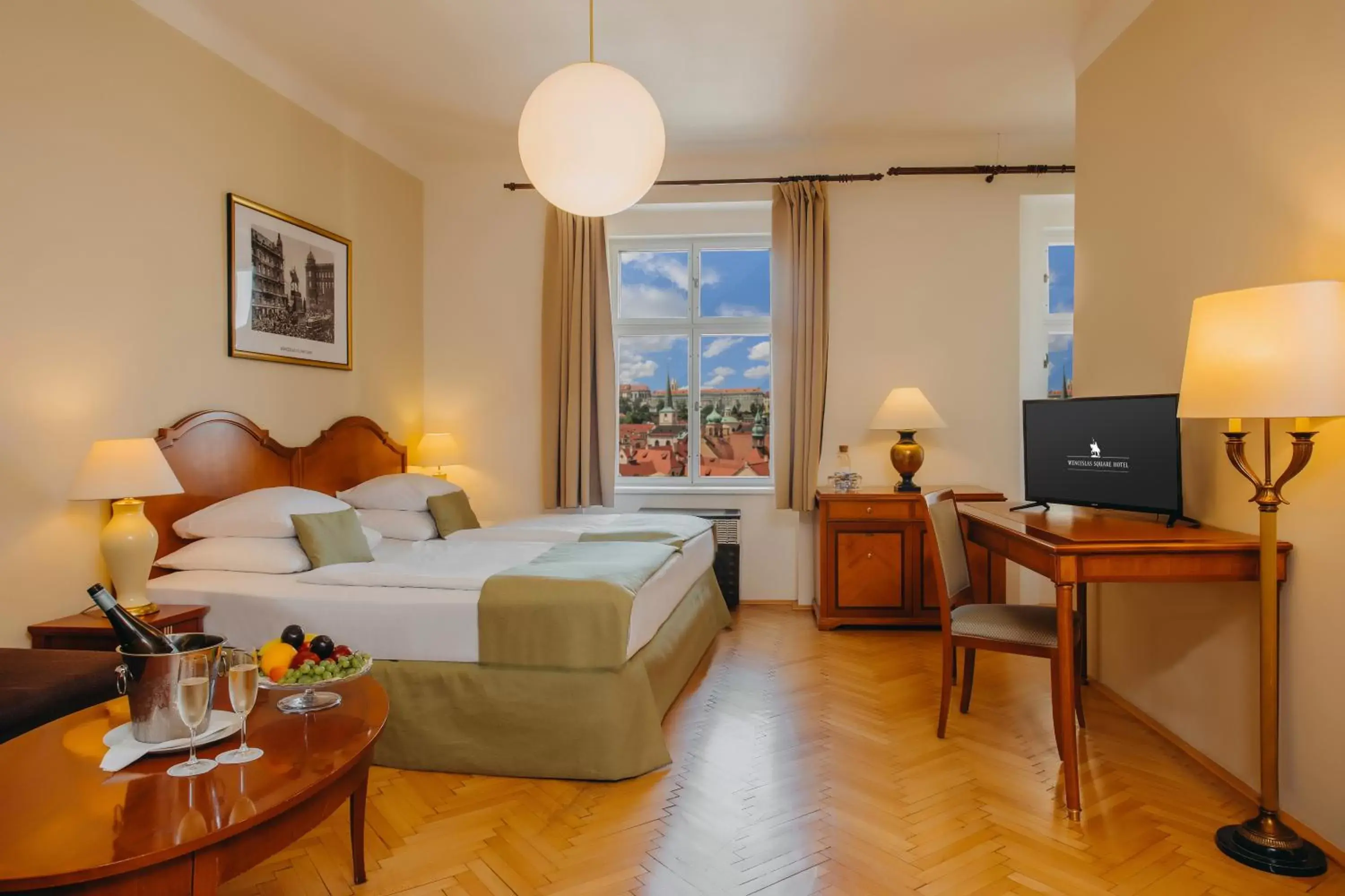 Bedroom in Wenceslas Square Hotel - Czech Leading Hotels