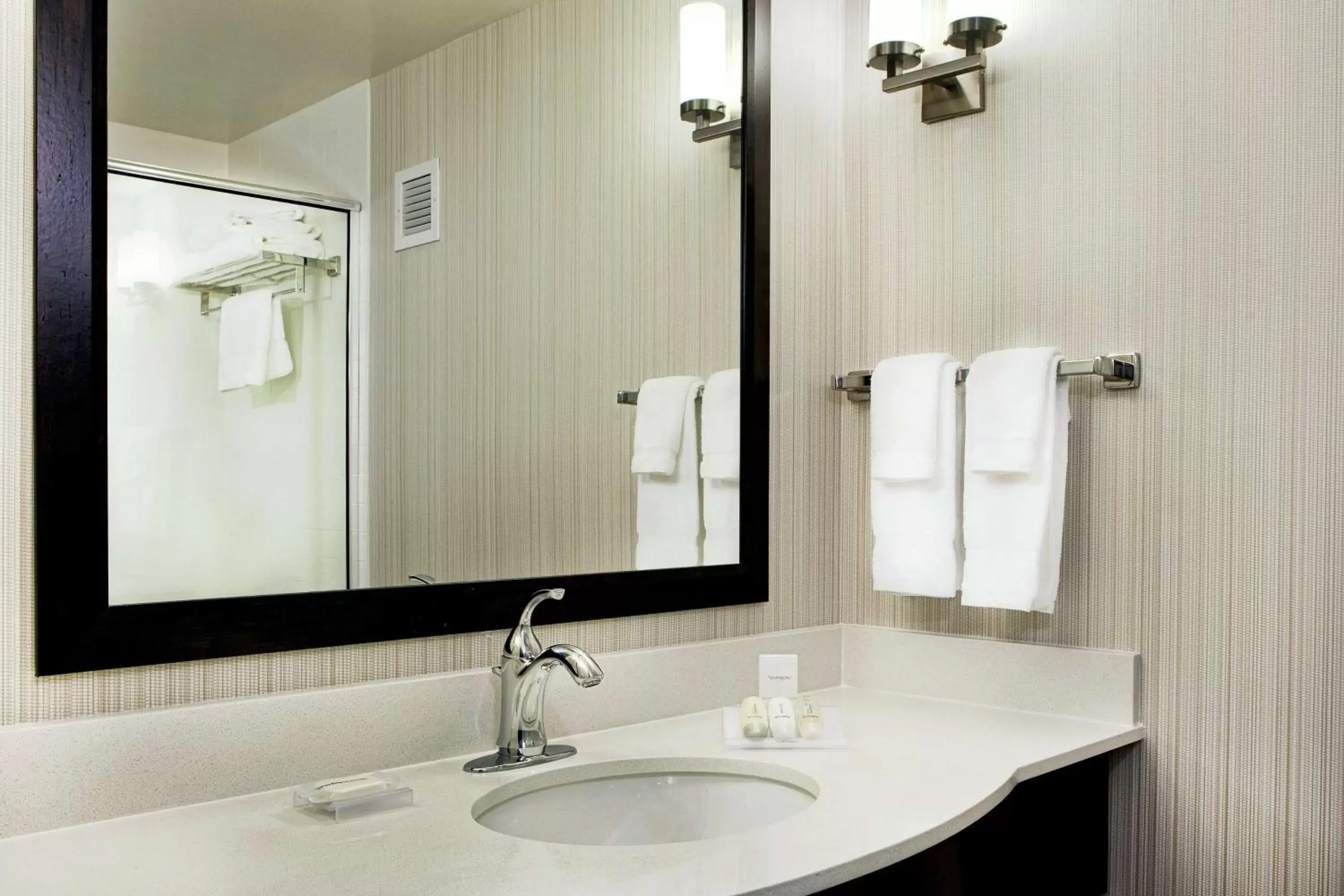 Bathroom in Hilton Garden Inn Portland Airport