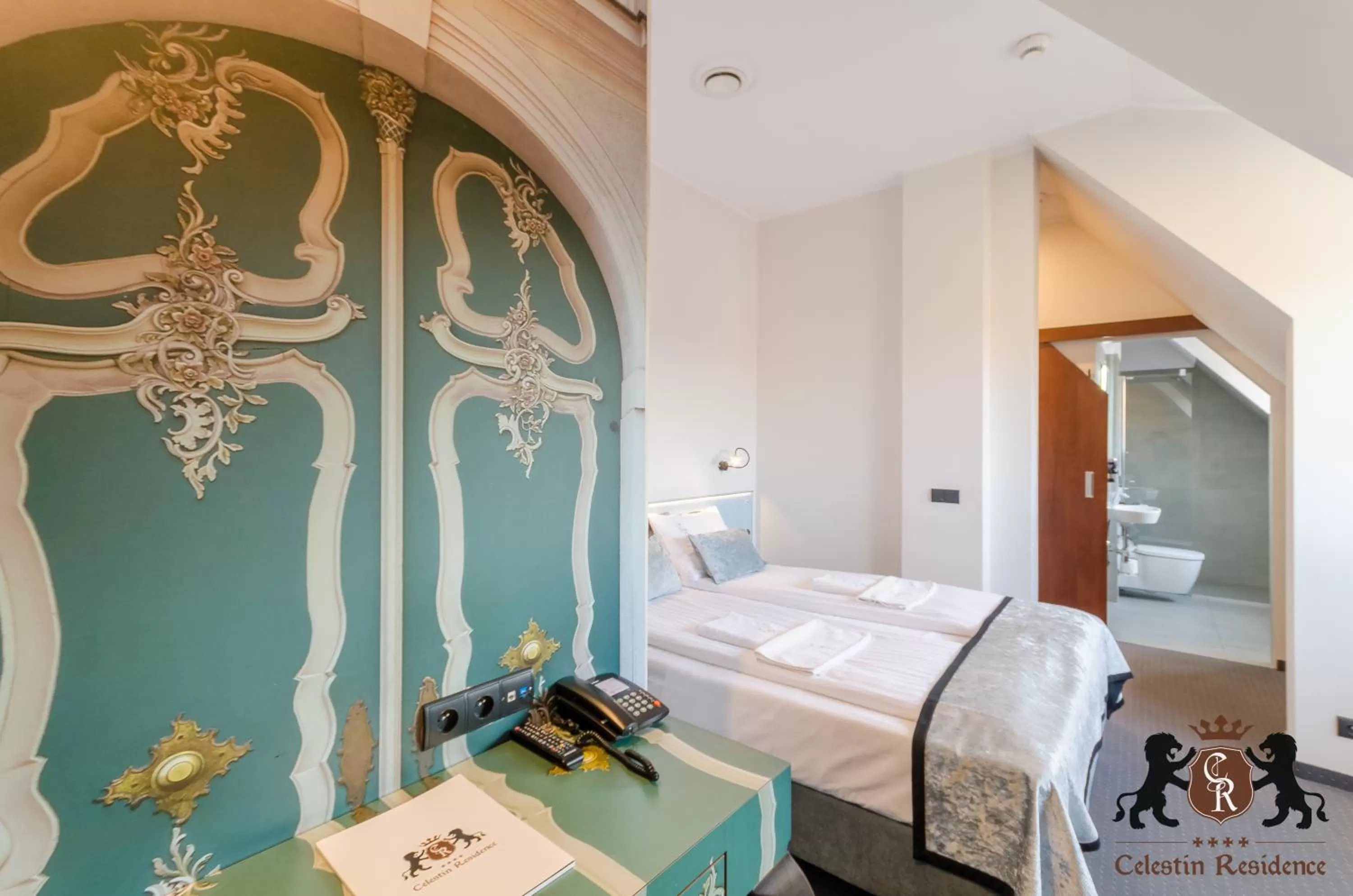 Photo of the whole room, Bed in Celestin Residence