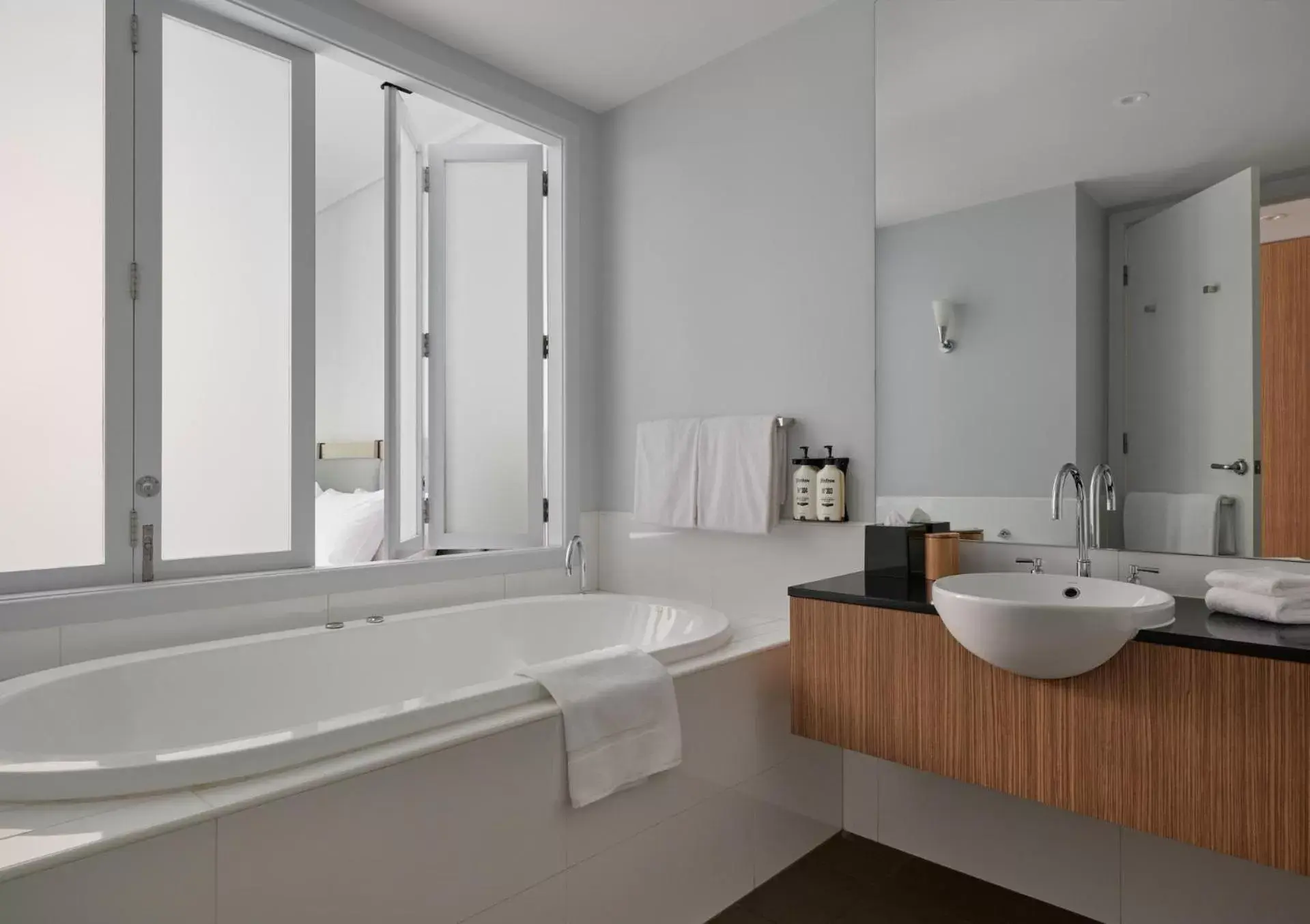 Property building, Bathroom in RACV Goldfields Resort