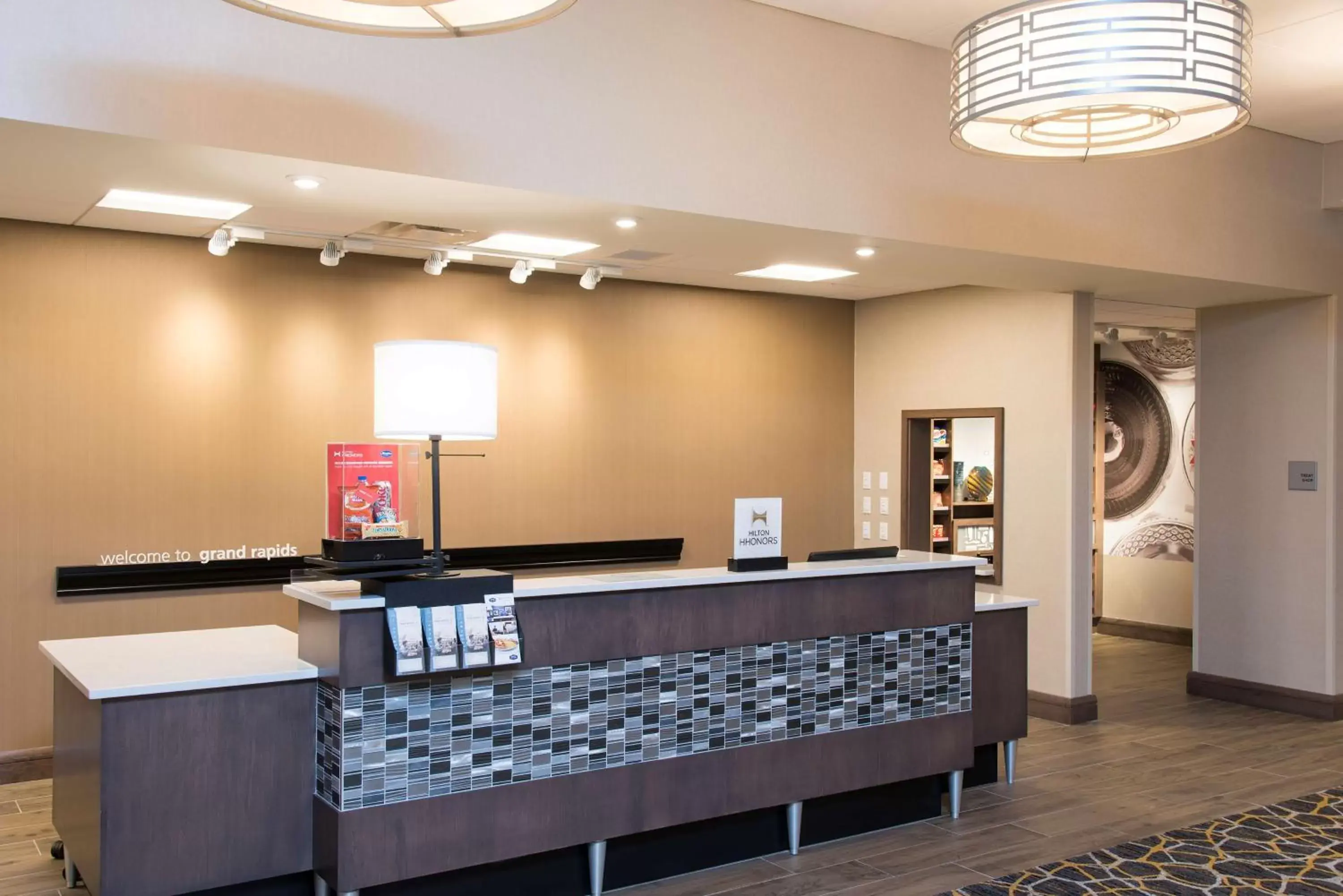 Lobby or reception, Lobby/Reception in Hampton Inn & Suites Grand Rapids Downtown