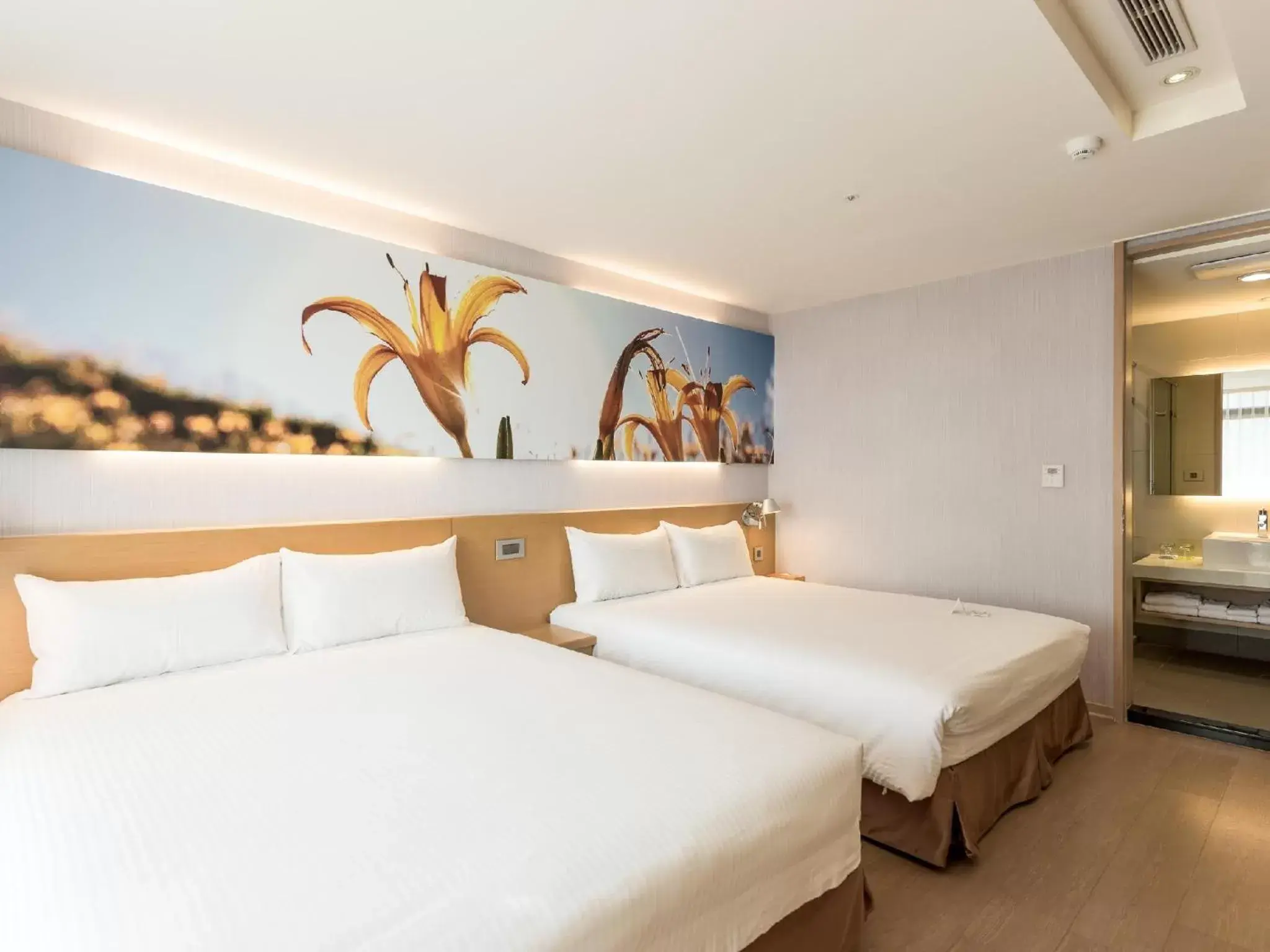 Bed in Mellow Fields Hotel Bed in Mellow Fields Hotel