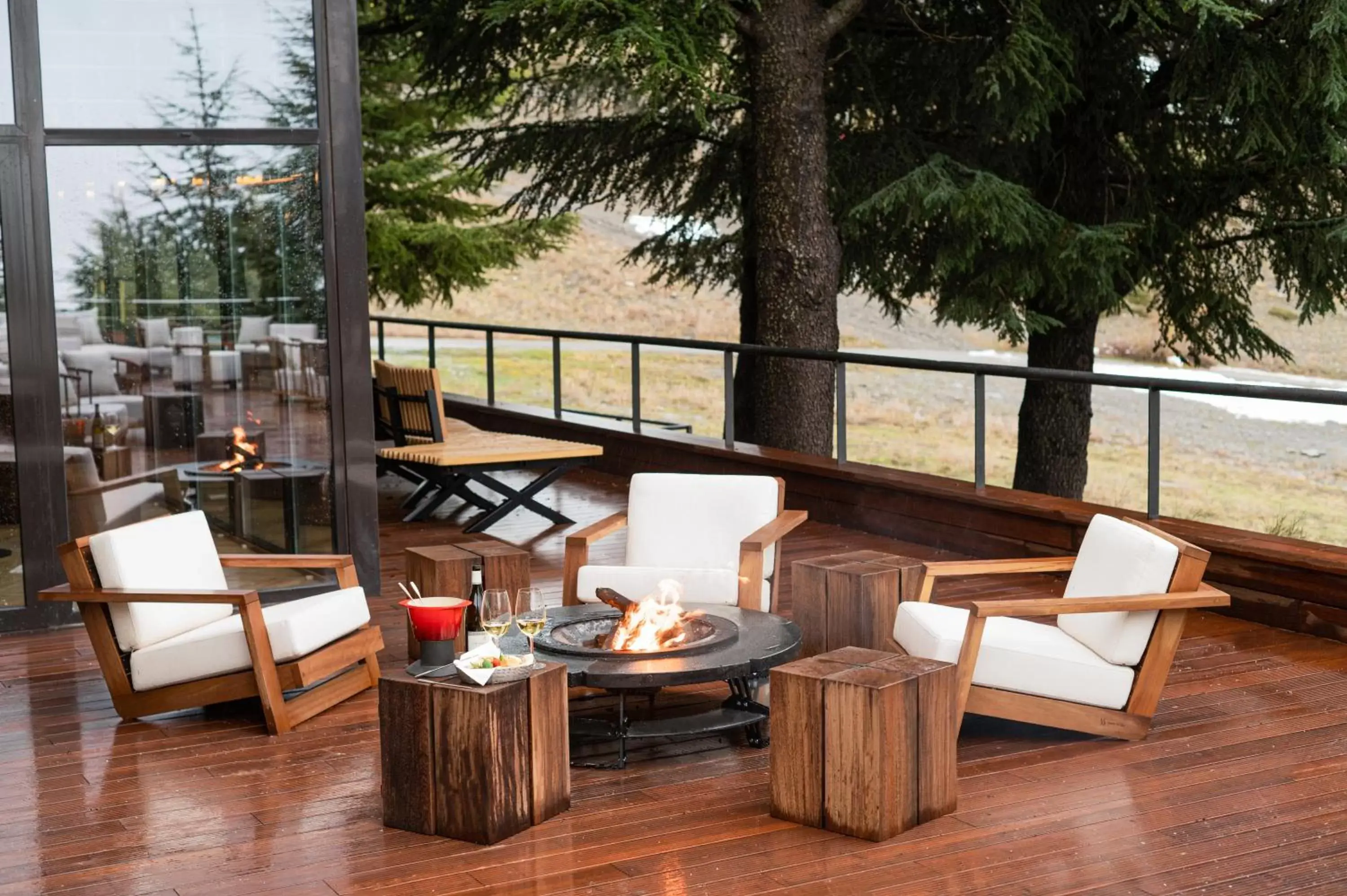 Dining area in Hotel Maribel