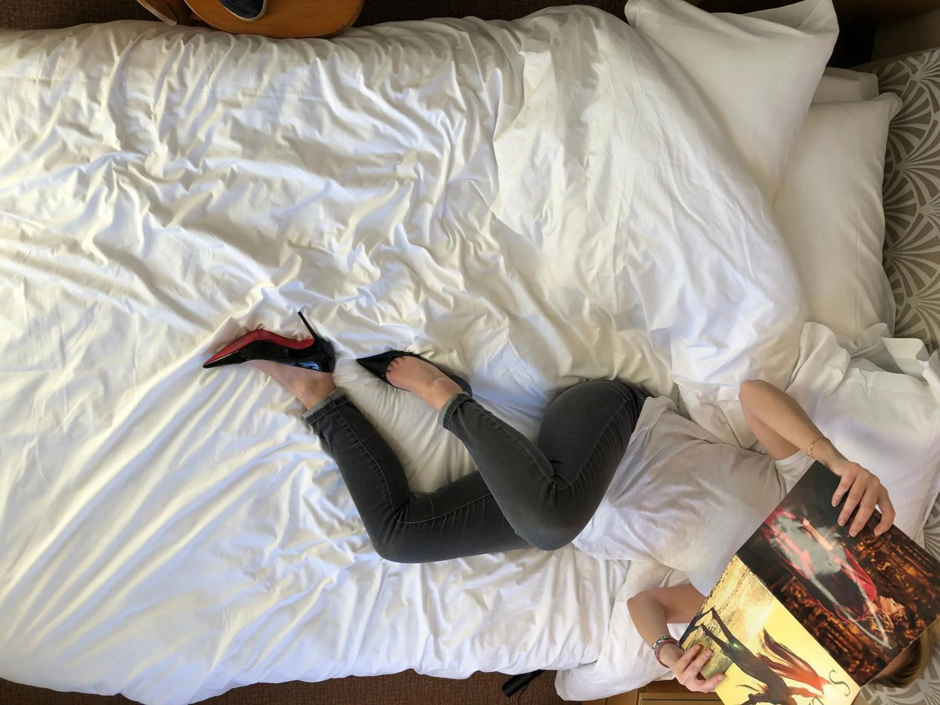 People, Bed in Hotel Belle-Vue Vieux-Port