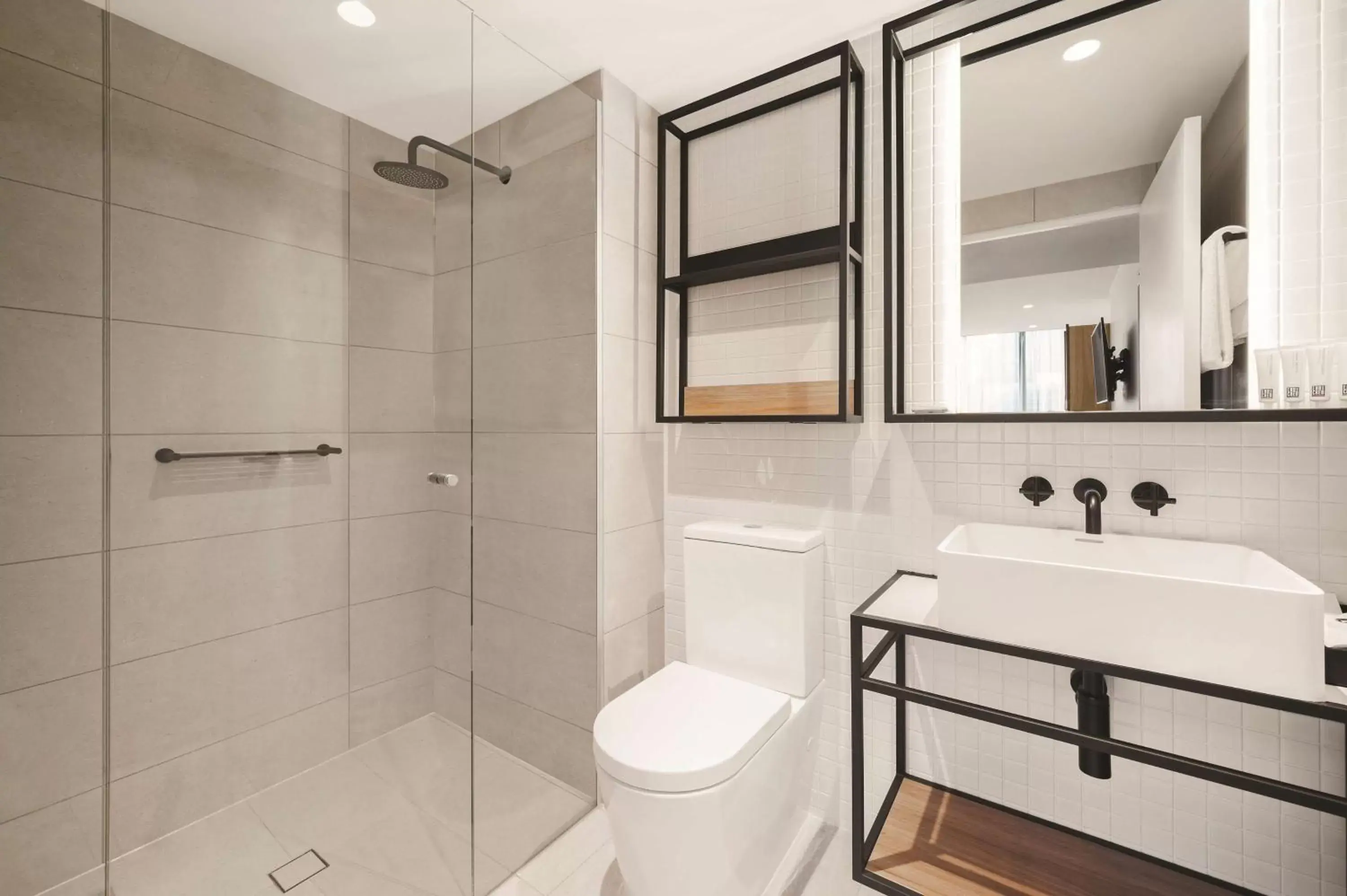 Bedroom, Bathroom in Vibe Hotel Melbourne