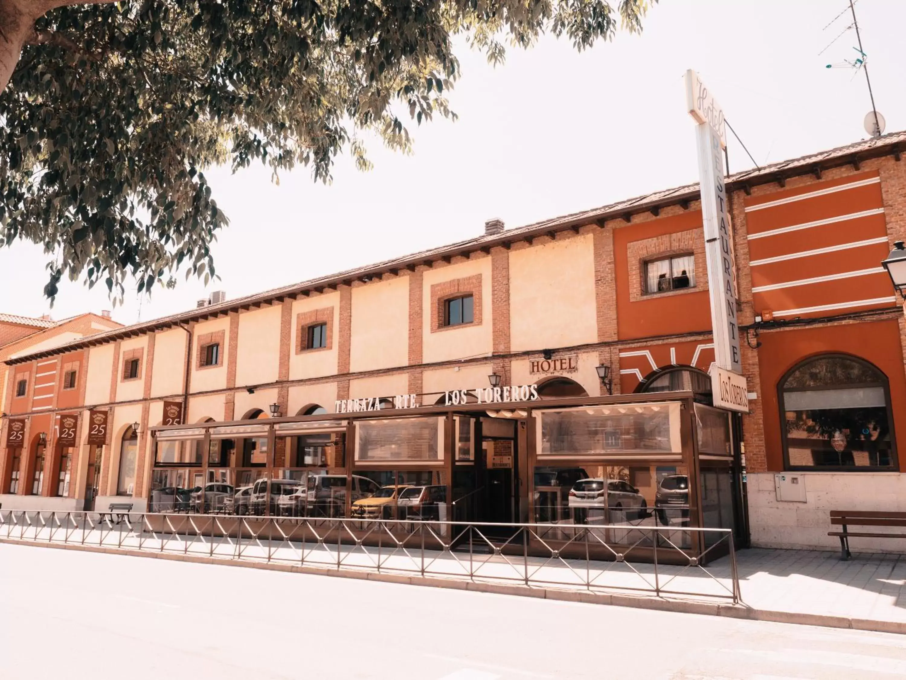 Facade/entrance, Property Building in Hotel Los Toreros