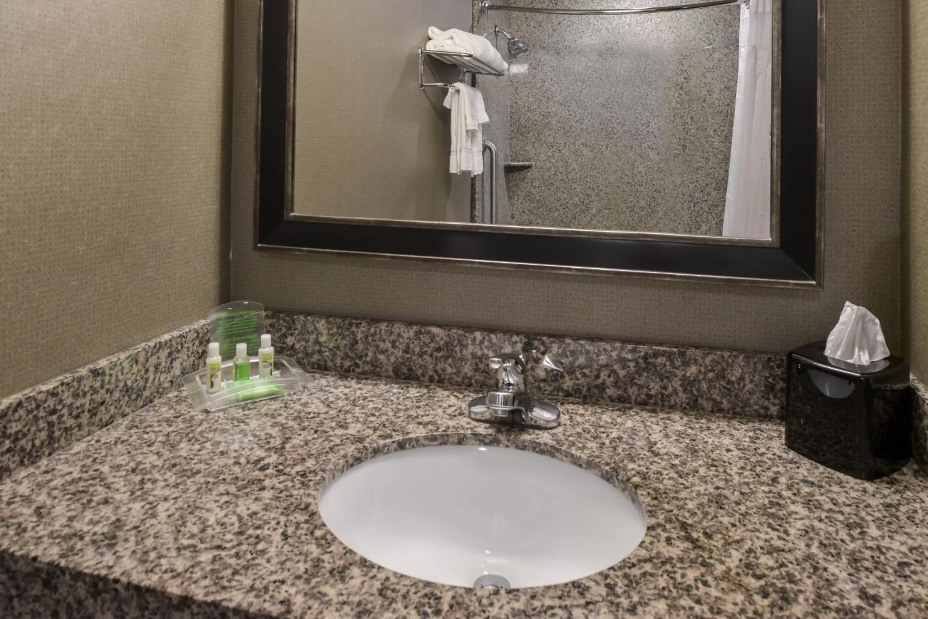 King Suite with Mobility Accessible Roll-In Shower in Holiday Inn Ontario Airport - California, an IHG Hotel King Suite with Mobility Accessible Roll-In Shower in Holiday Inn Ontario Airport - California, an IHG Hotel
