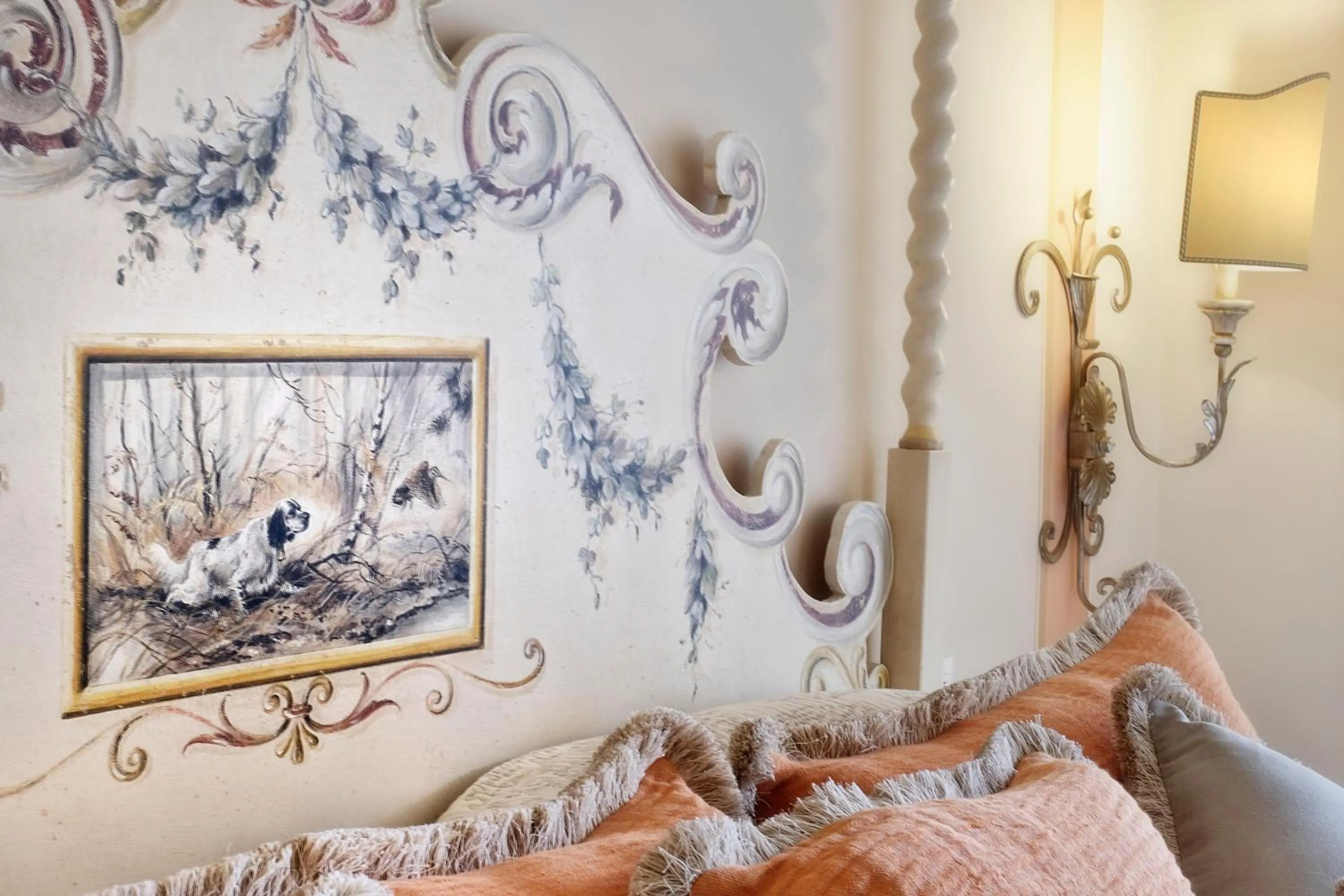 Decorative detail in Il Falconiere Relais & Spa