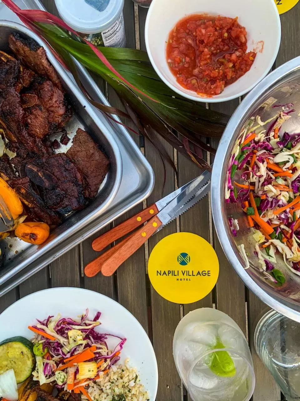 BBQ facilities in Napili Village Hotel