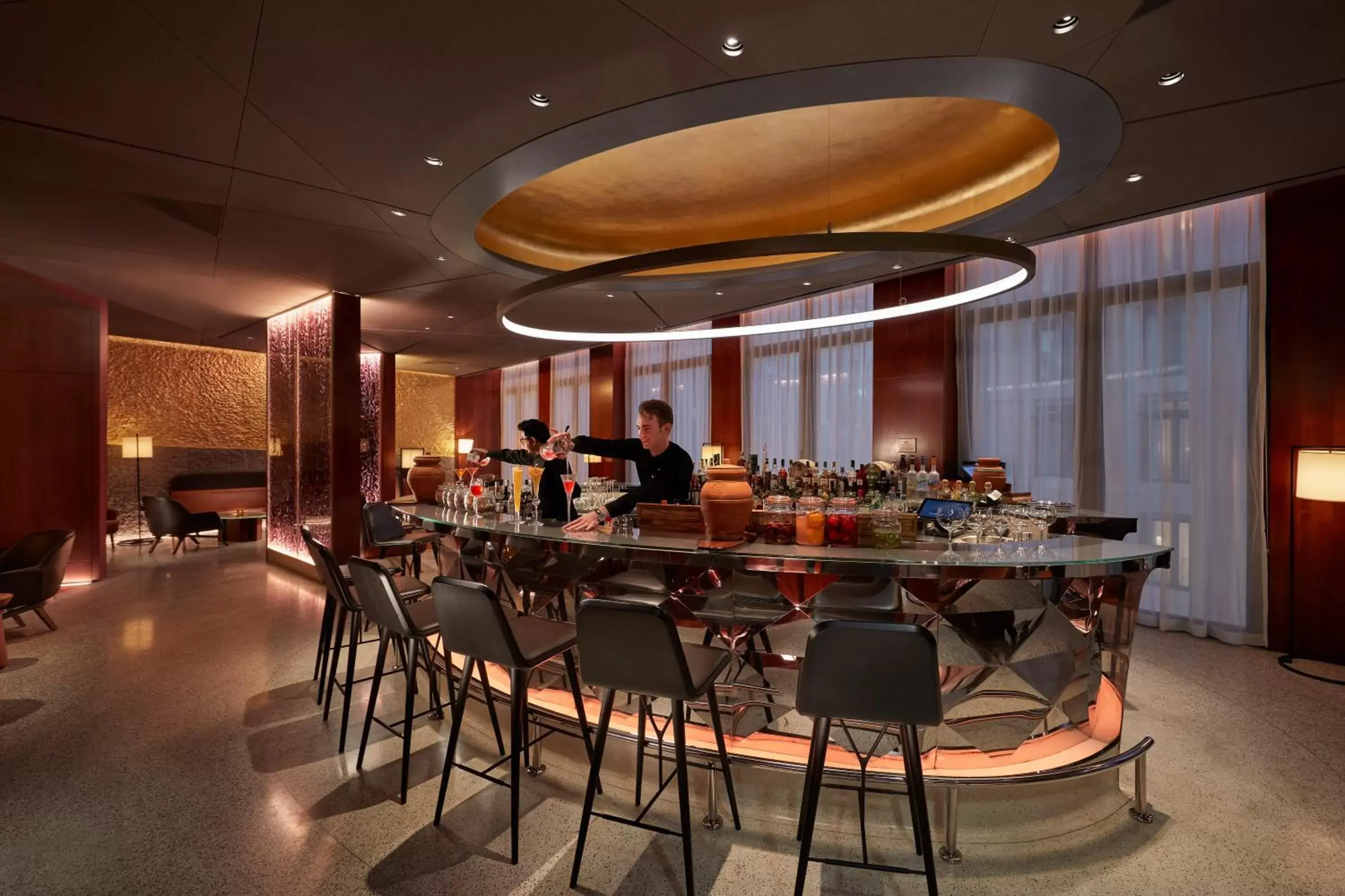 Lounge or bar, Restaurant/Places to Eat in Mandarin Oriental, Doha