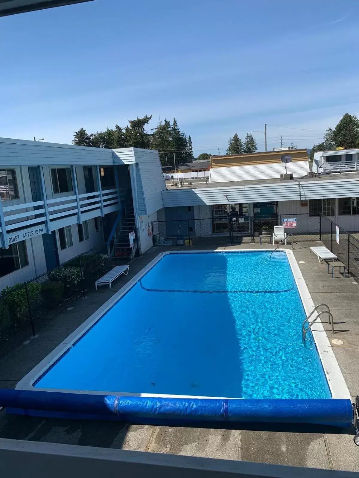 Pool view in Travelodge by Wyndham Florence Pool view in Travelodge by Wyndham Florence