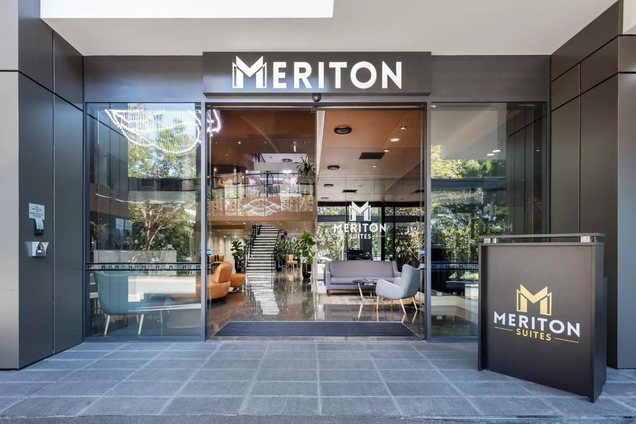 Facade/entrance in Meriton Suites North Sydney