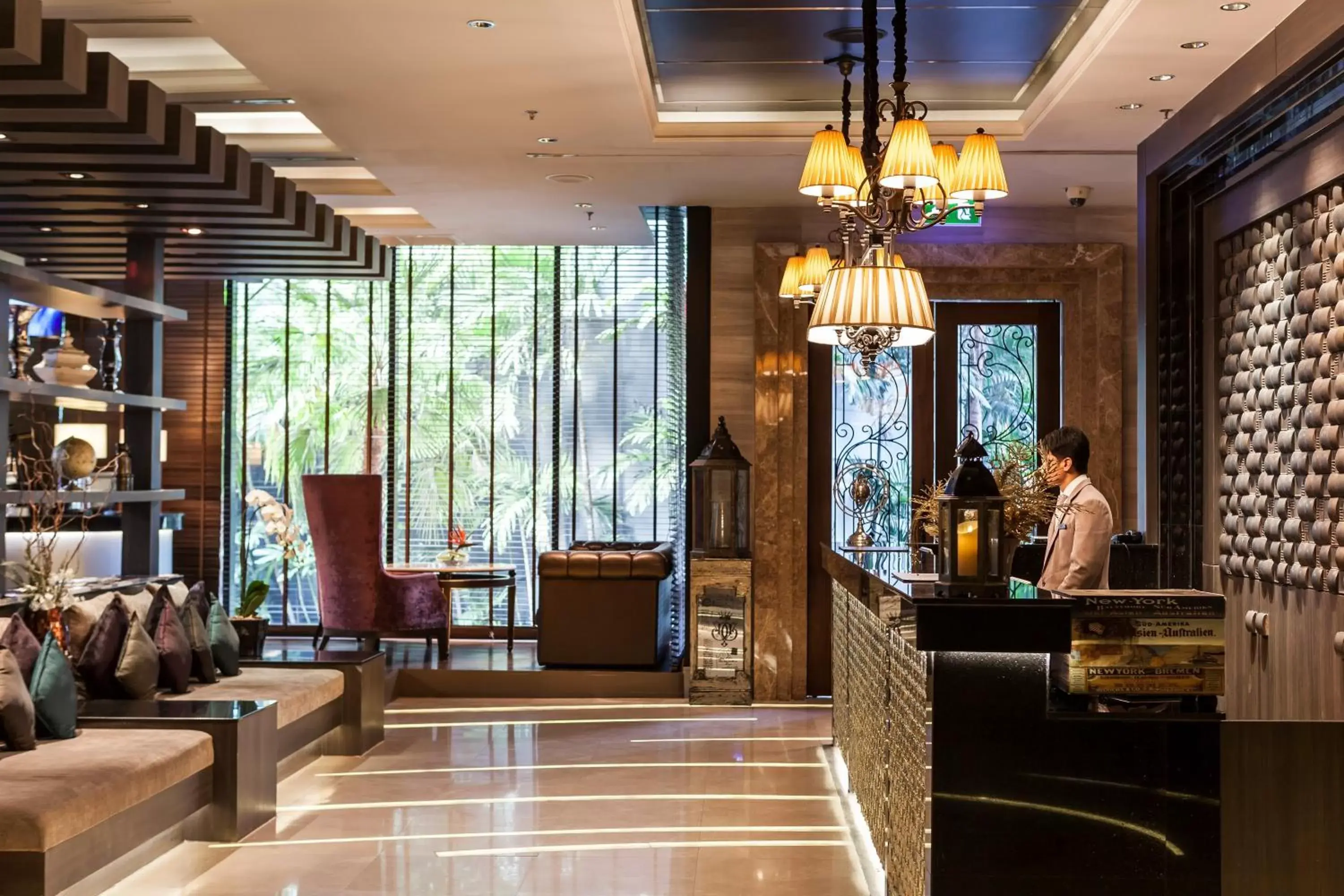 Lobby or reception, Lobby/Reception in The Continent Boutique Hotel Bangkok Sukhumvit by Compass Hospitality
