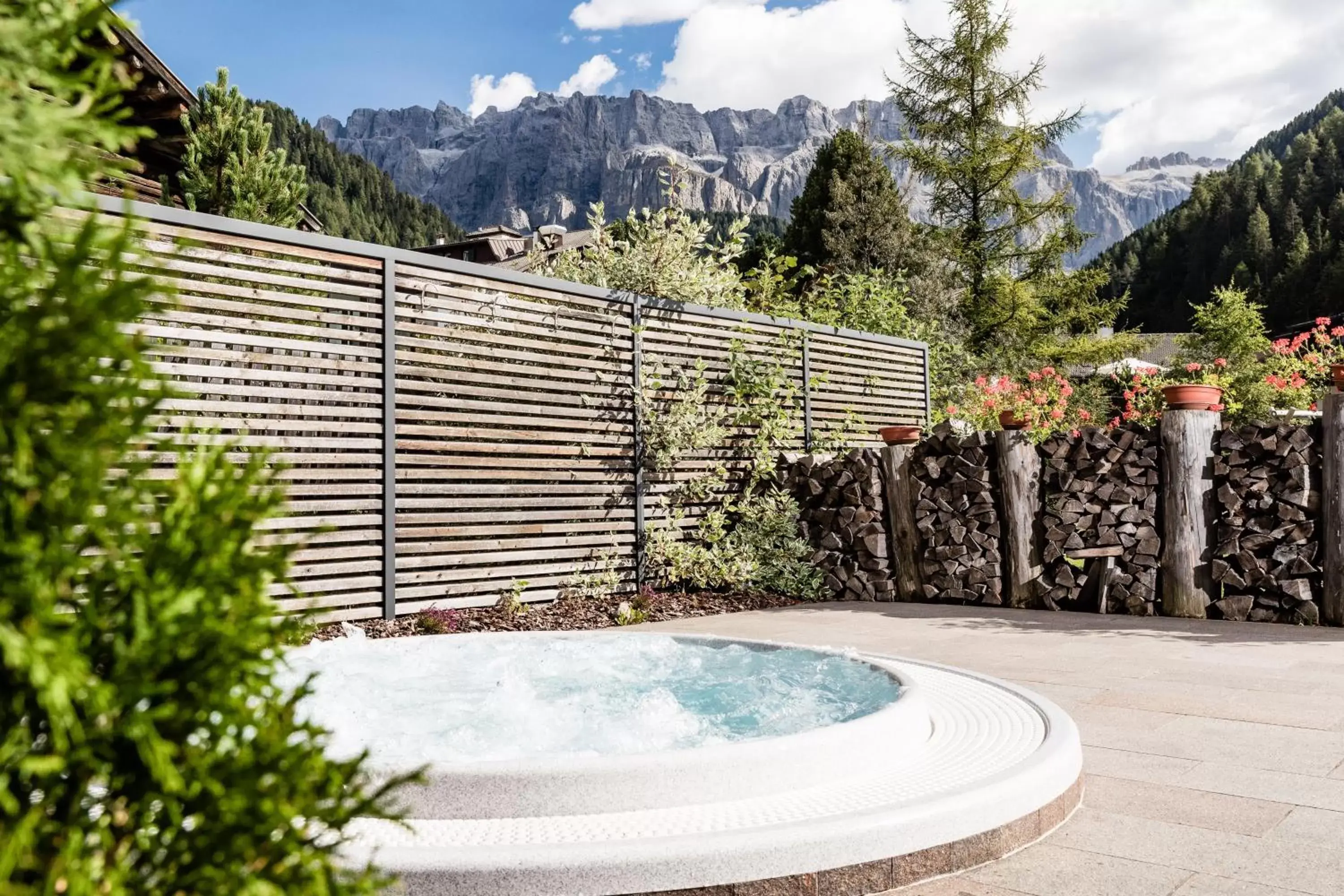 Mountain view in Boutique Hotel Nives - Luxury & Design in the Dolomites