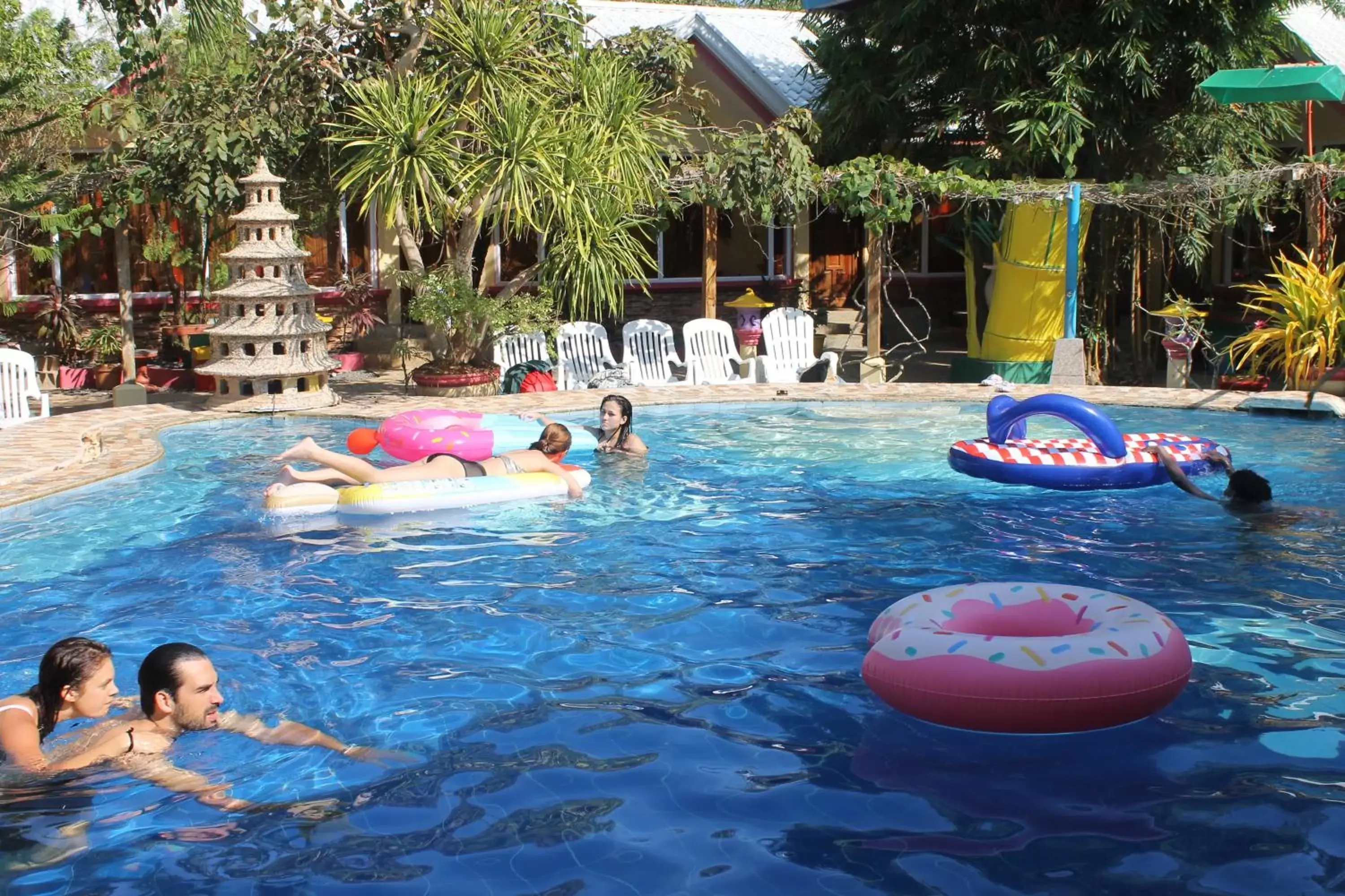 Garden, Swimming Pool in Deep Forest Garden Hotel