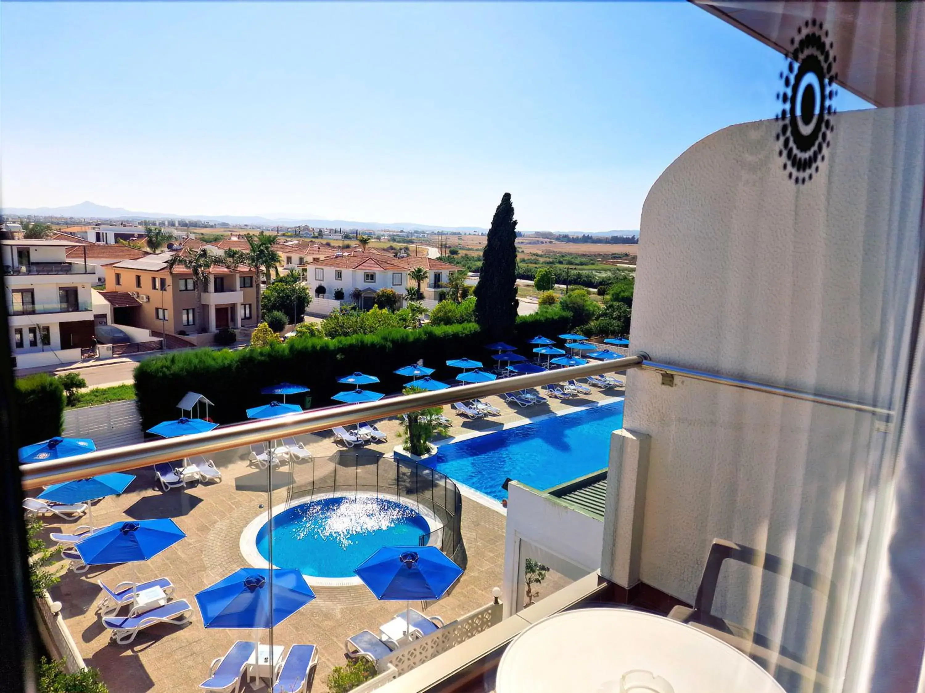 Property building, Pool View in Sveltos Hotel