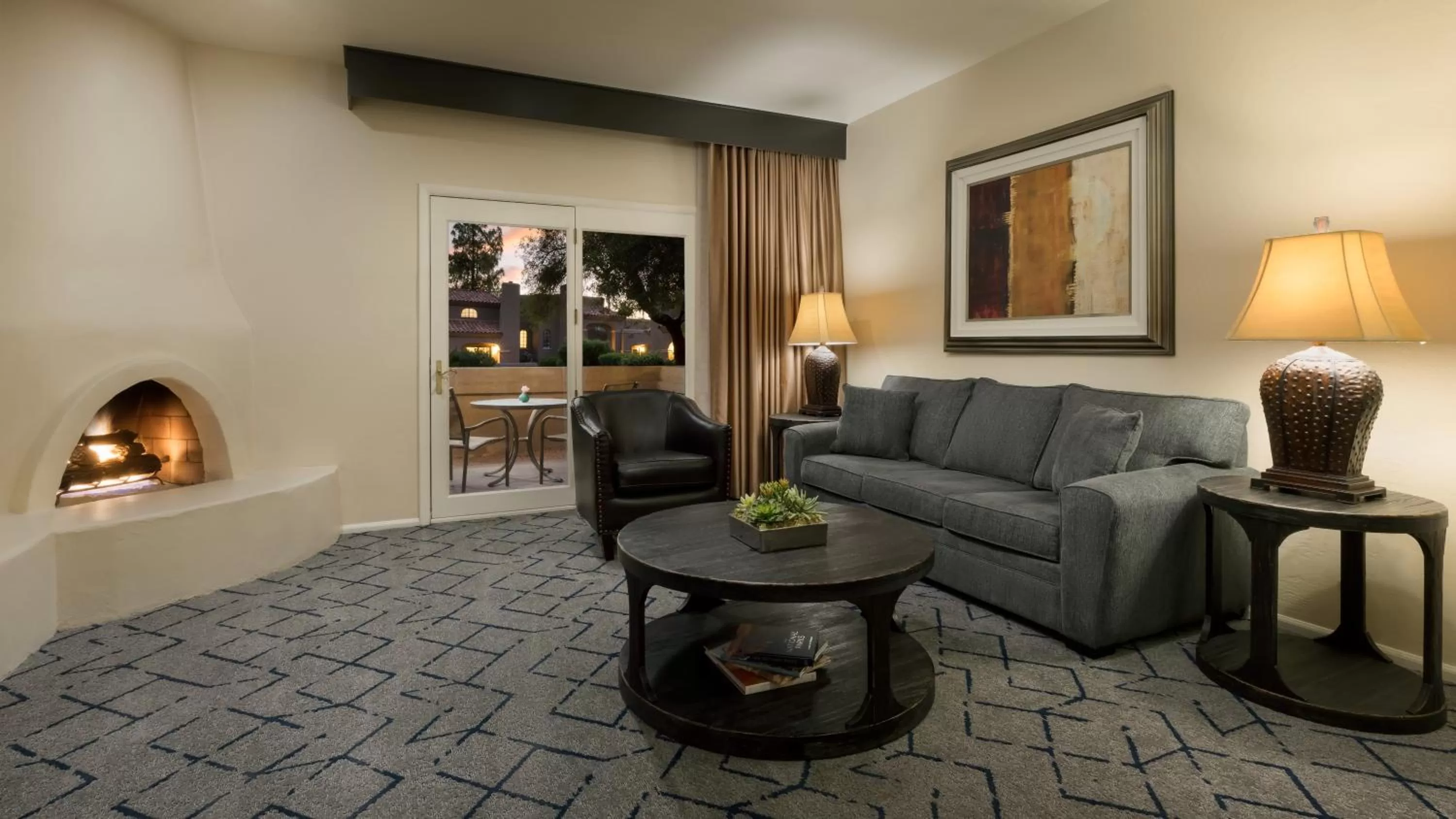 Living room in Kimpton Miralina coming soon - Scottsdale Plaza Resort