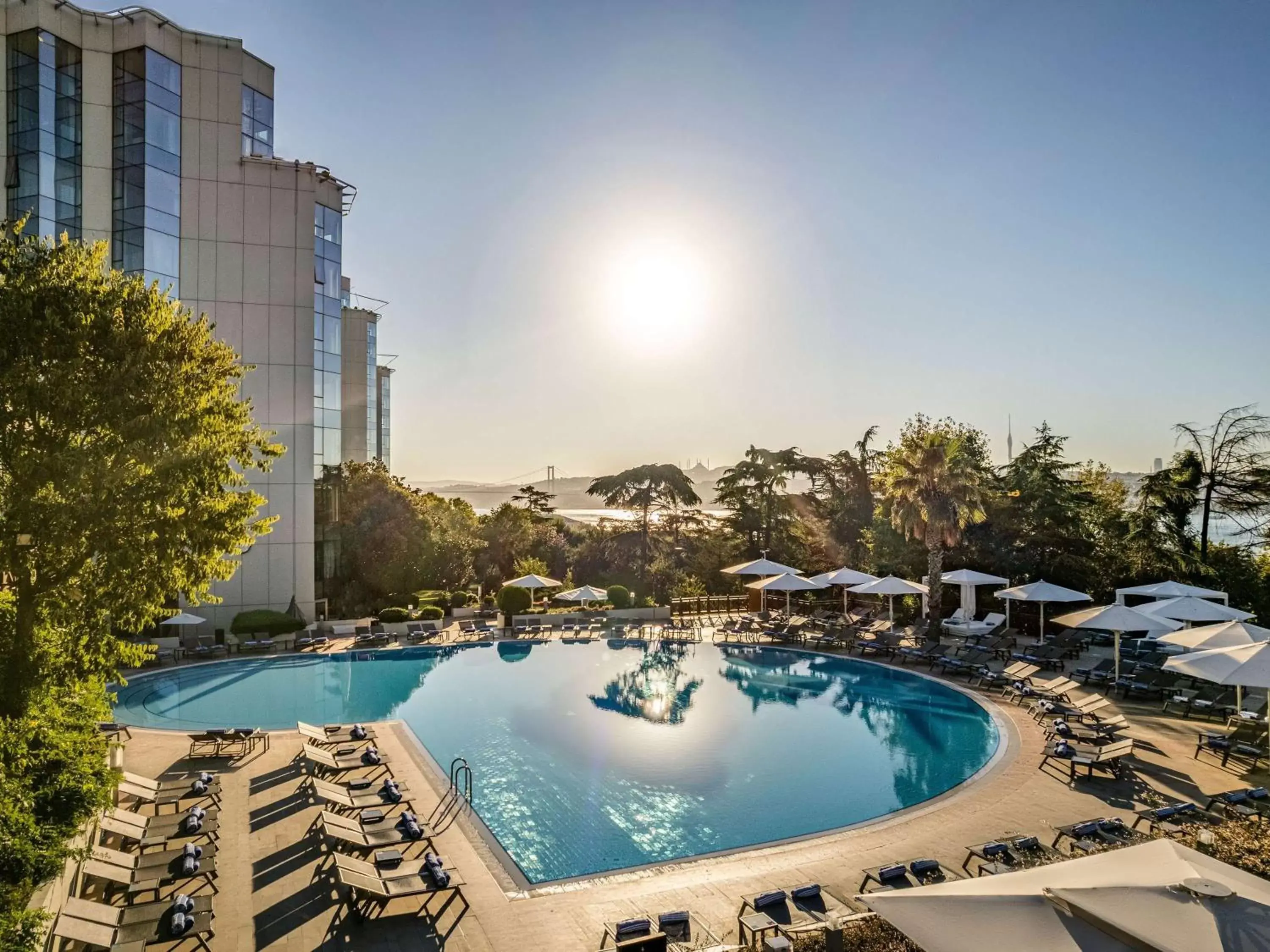 Property building, Swimming Pool in Swissotel The Bosphorus Istanbul