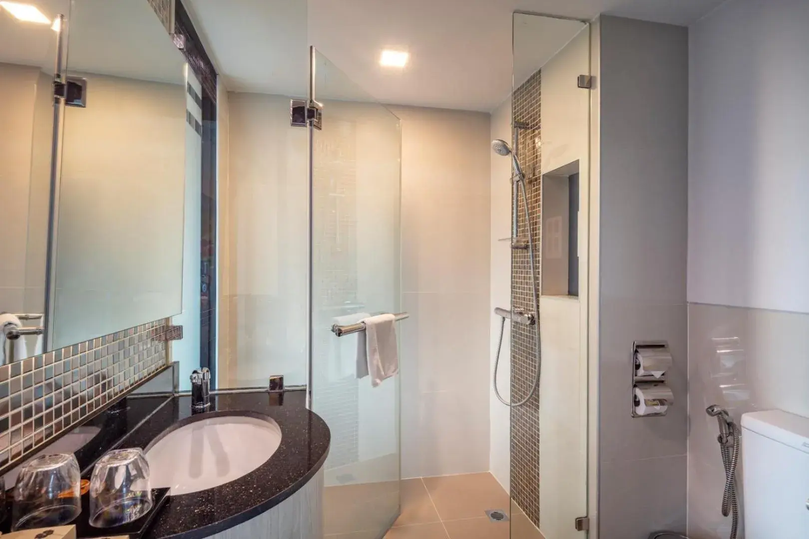 Bathroom in Hotel Clover Asoke - SHA Extra Plus