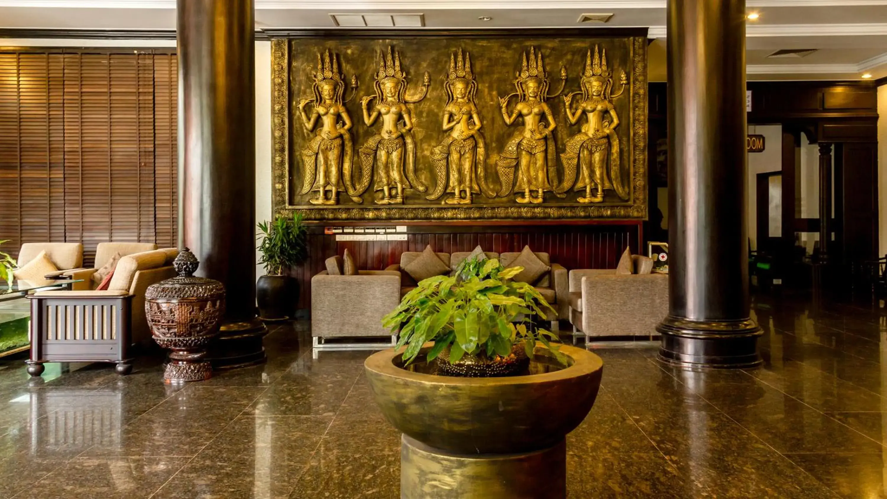 Lobby or reception in Lucky Angkor Hotel & Spa
