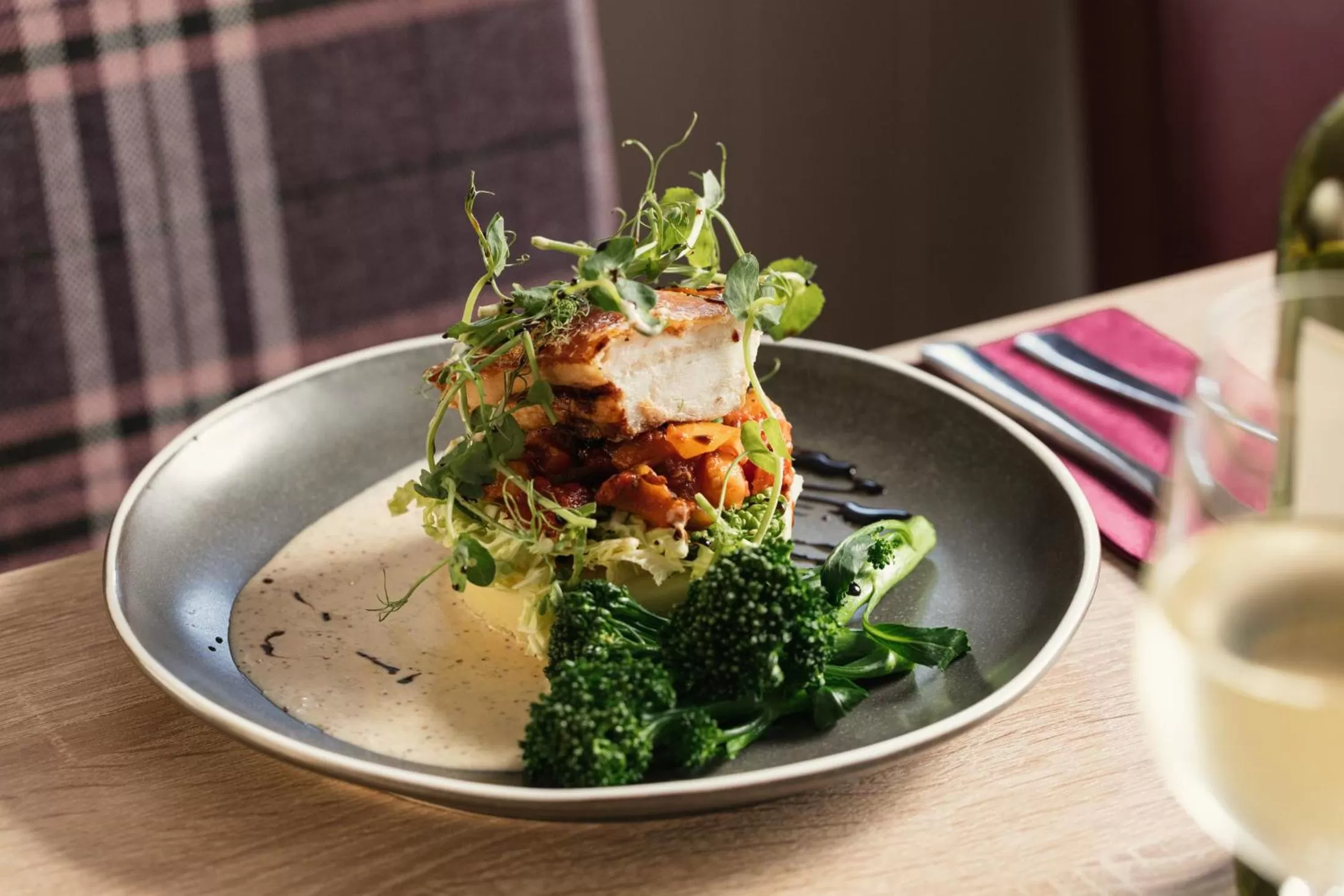 Food and drinks in Caledonian Hotel 'A Bespoke Hotel’