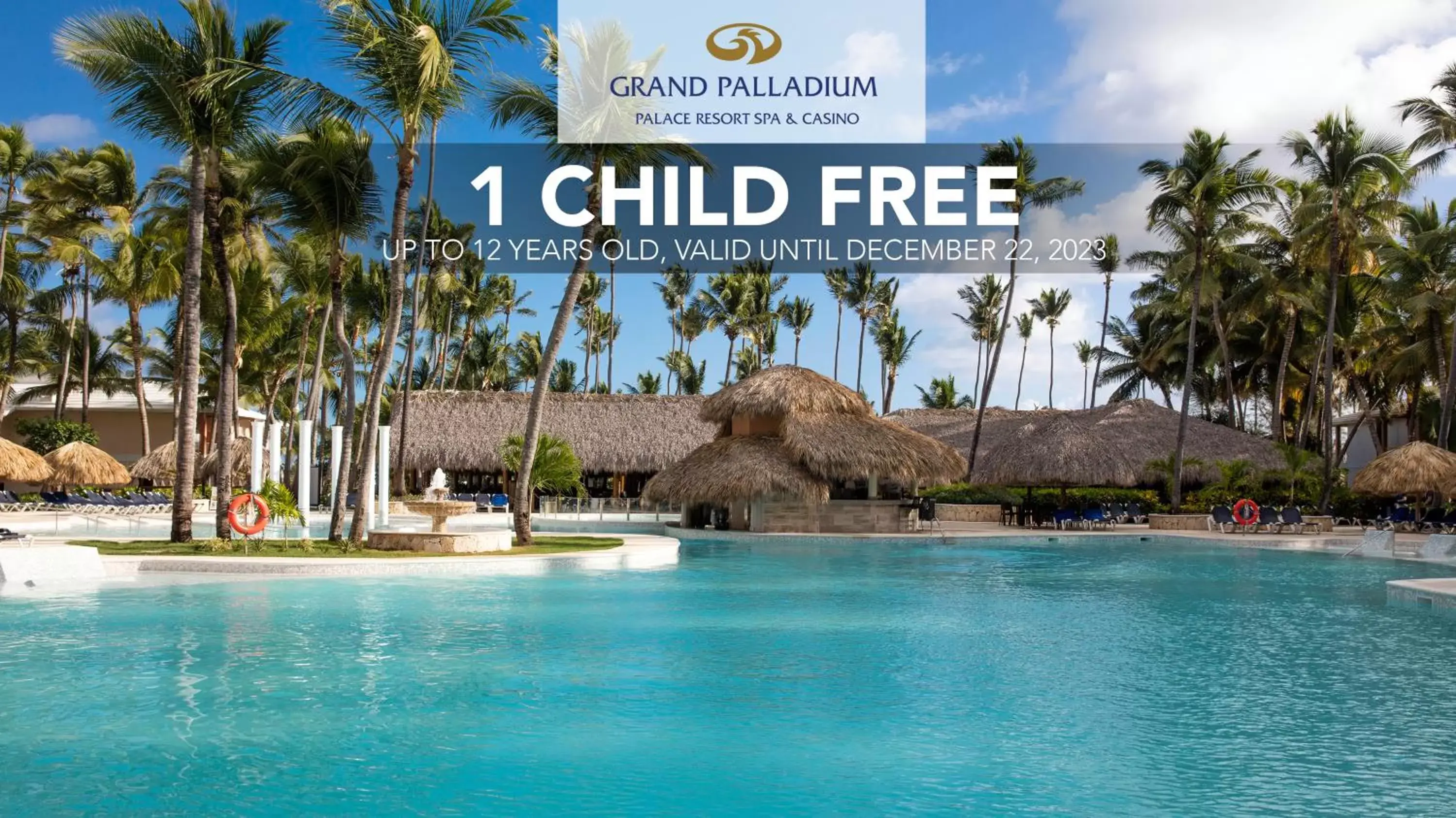 Swimming pool in Grand Palladium Palace Resort Spa & Casino - All Inclusive