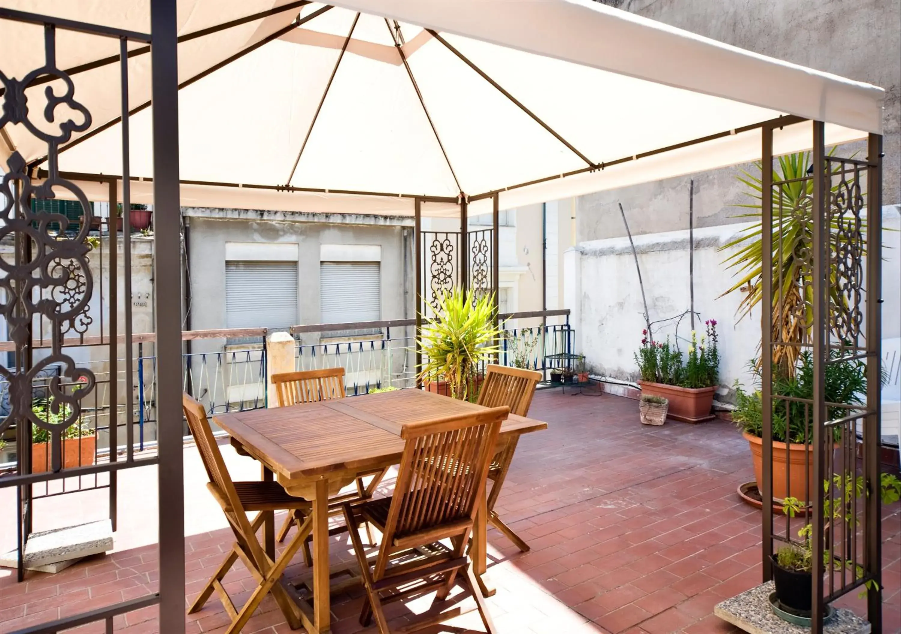 Balcony/Terrace in Silvia e Paolo