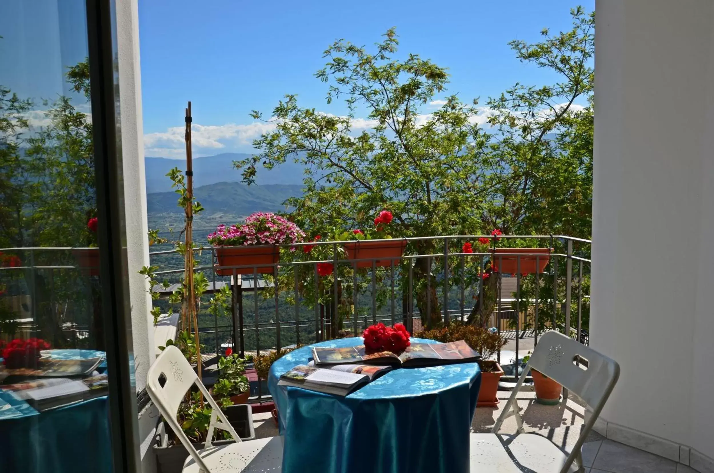 Balcony/Terrace in B&B Sa Clarera