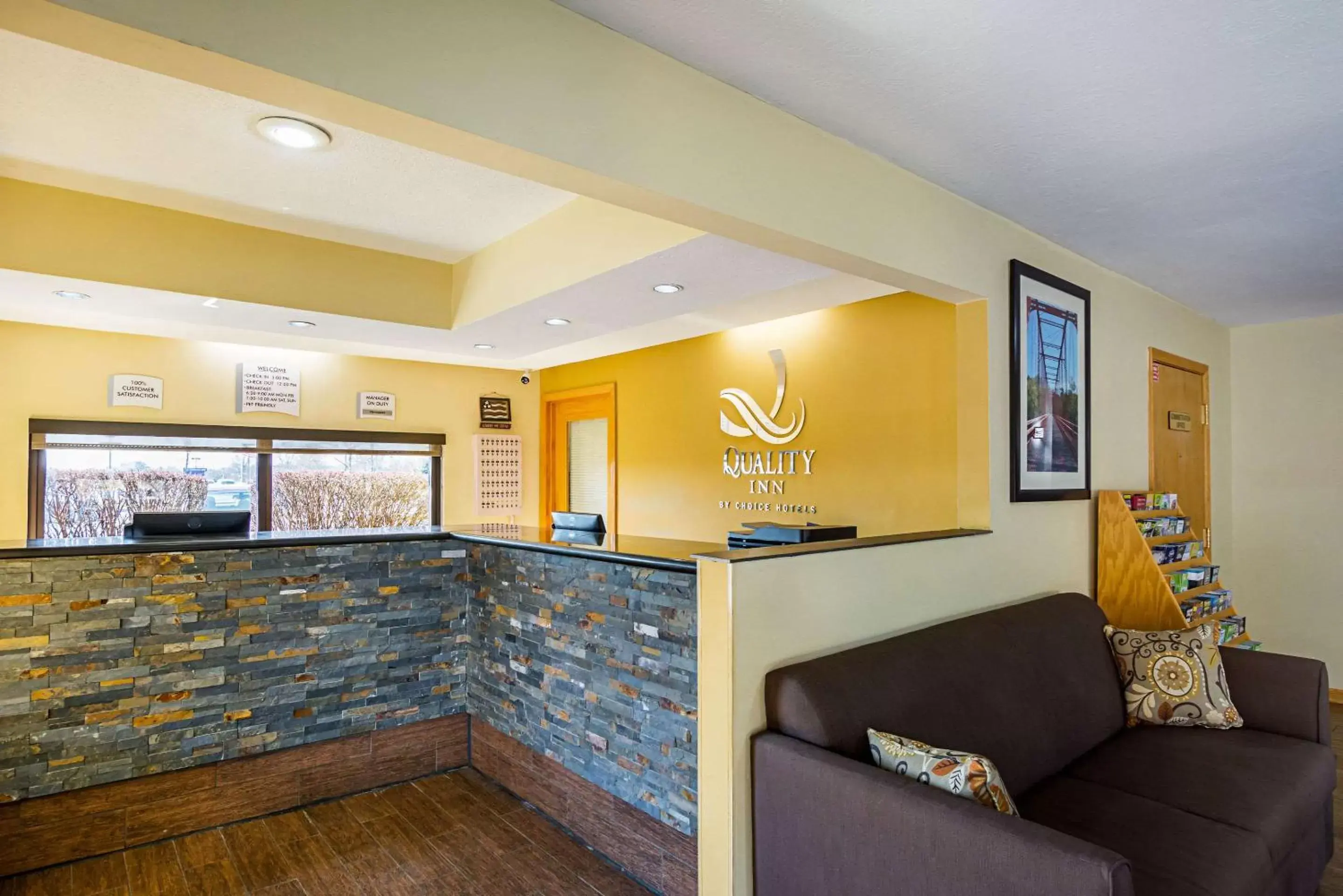 Lobby or reception, Lobby/Reception in Quality Inn & Suites Greensburg I-74