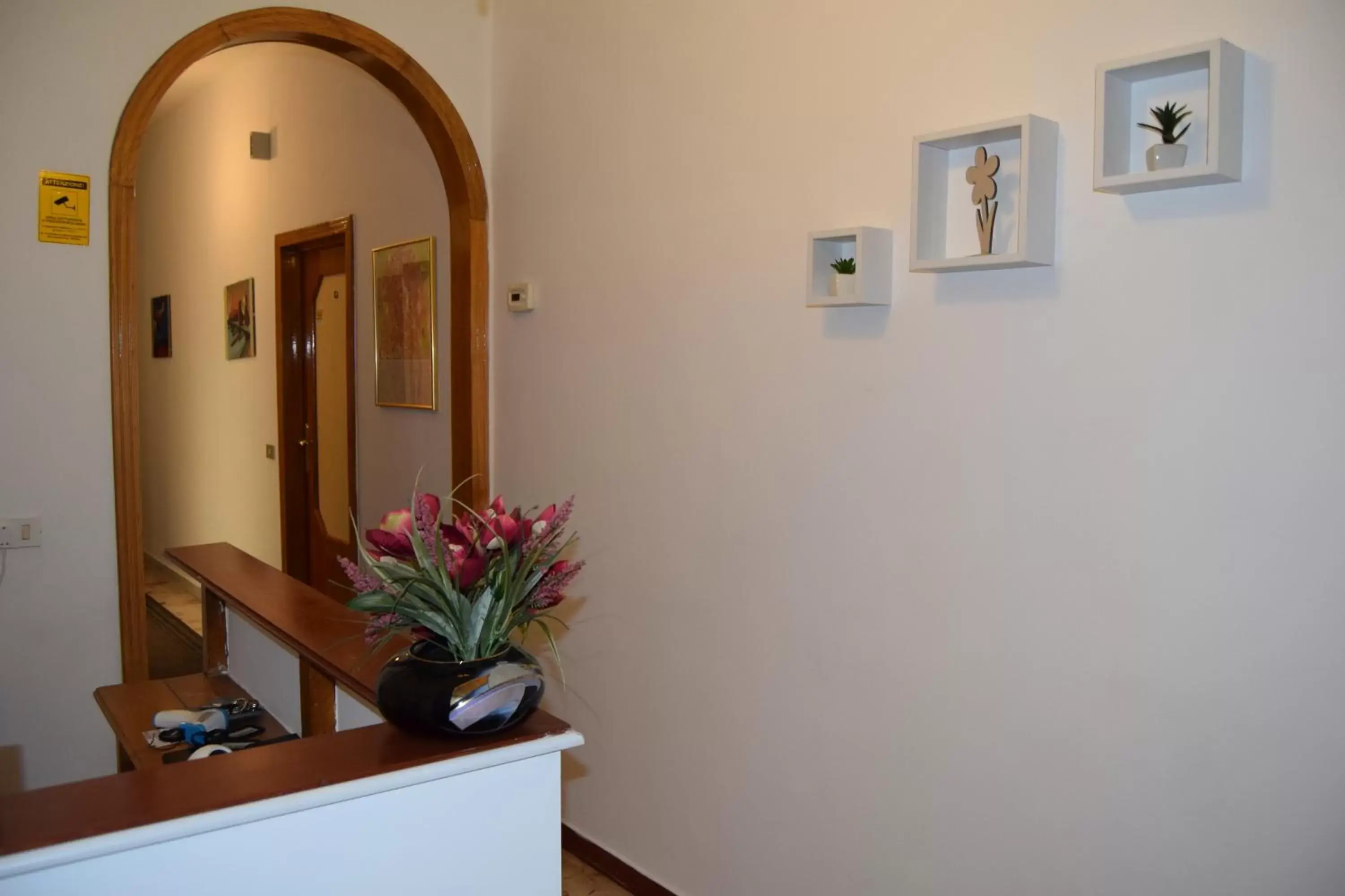 Lobby or reception in B&B Casa di Mamma