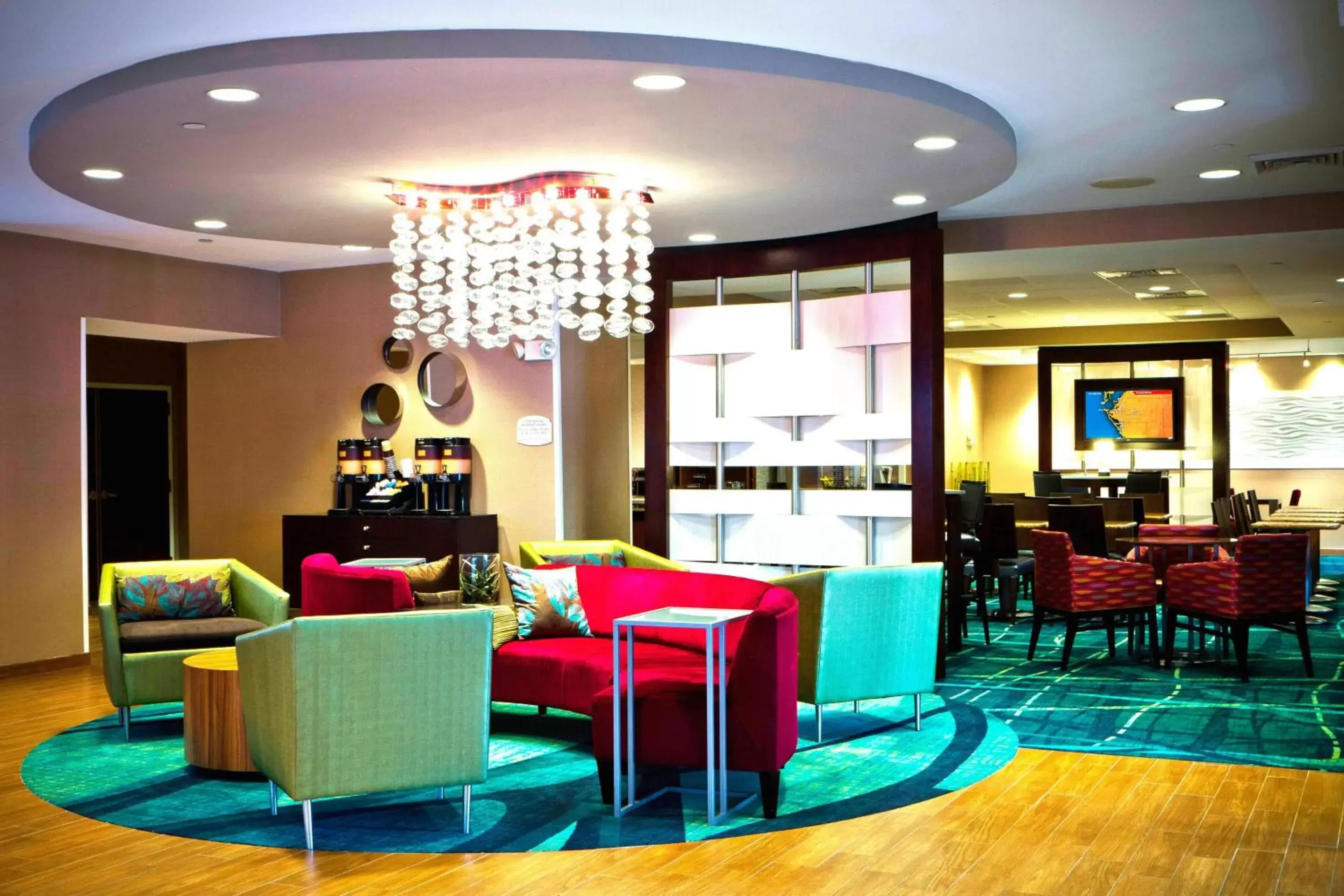 Lobby or reception, Lounge/Bar in SpringHill Suites Sarasota Bradenton