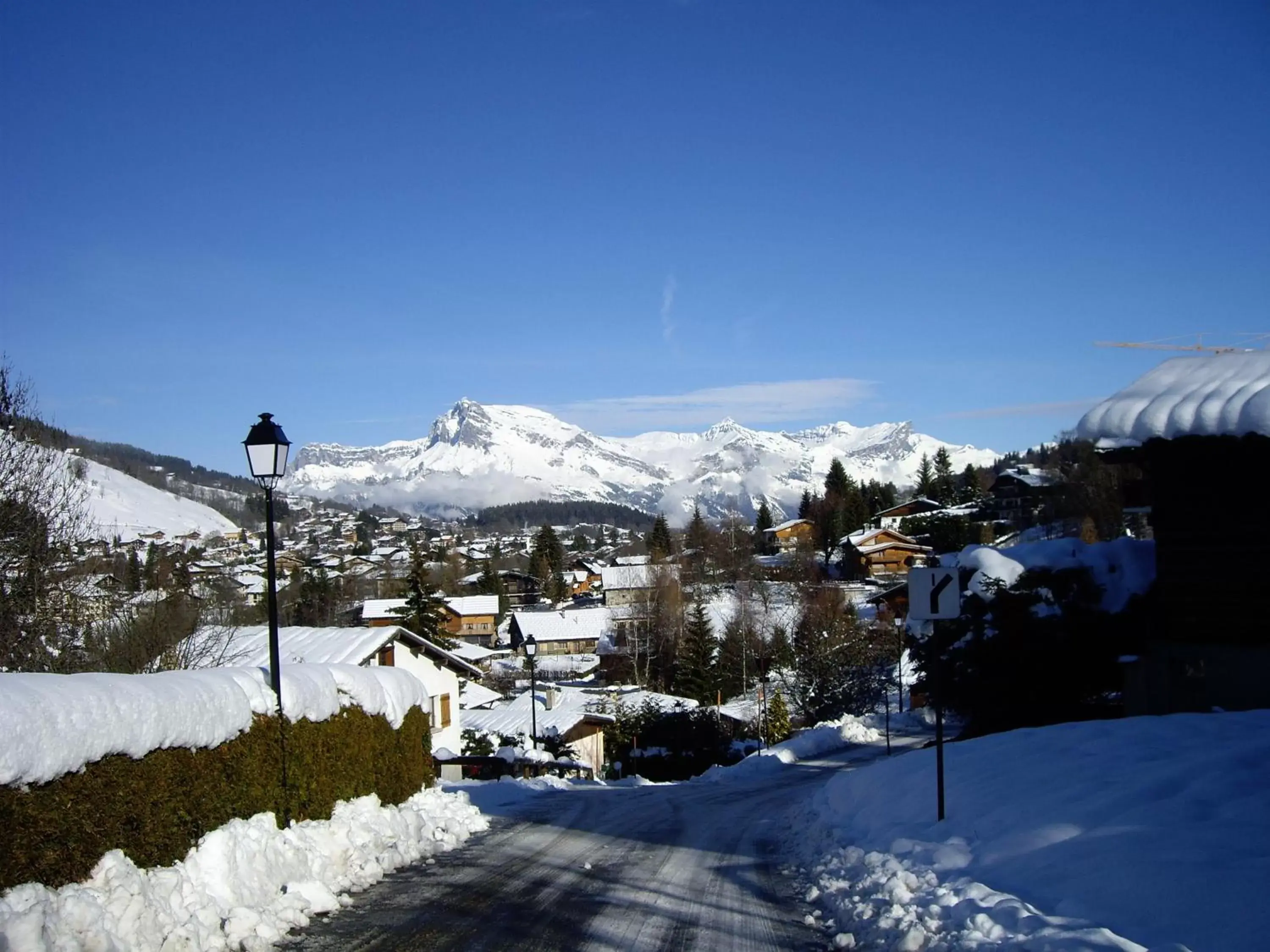 Winter in La Résidence de L'Ours