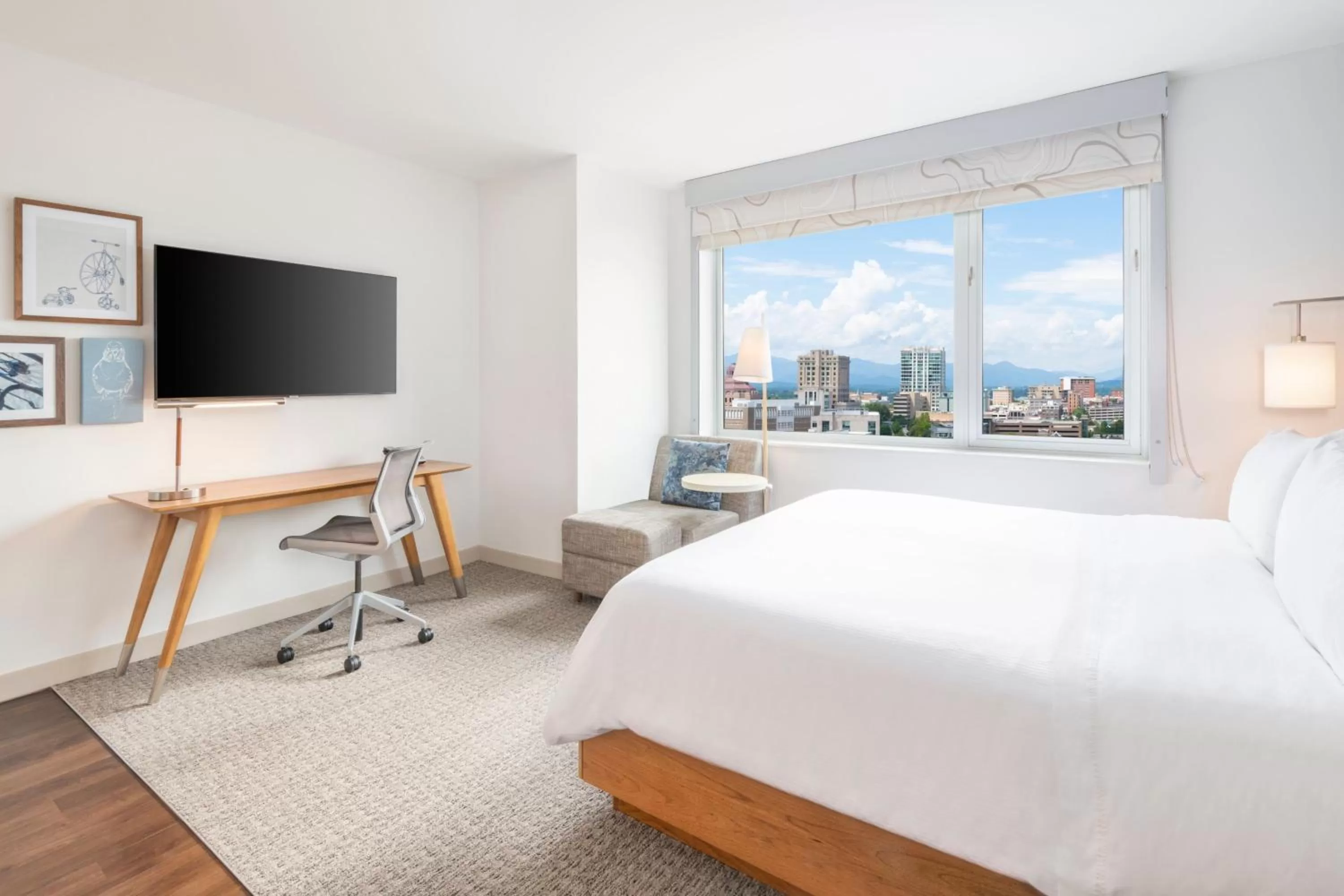 Photo of the whole room, Bed in Element Asheville Downtown