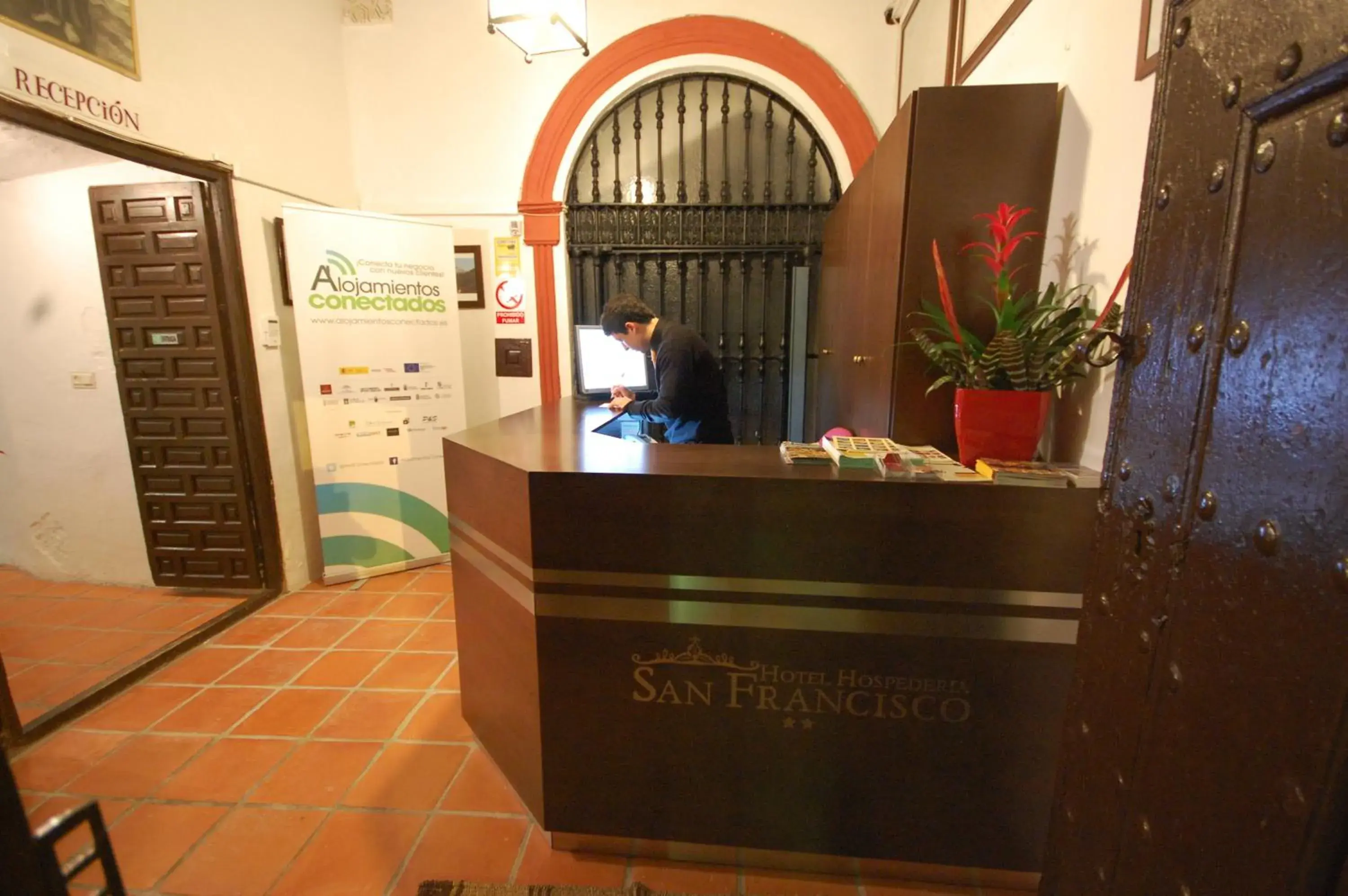 Lobby or reception, Lobby/Reception in Hotel Hospederia San Francisco